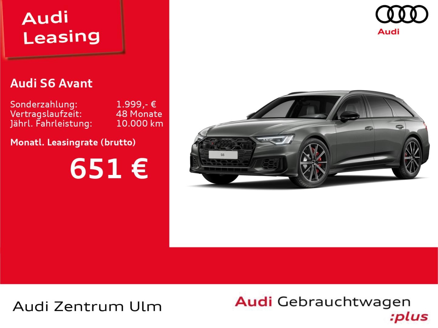 Bild über Audi S6 Avant TDI quattro tiptronic - für weitere Informationen kontaktieren Sie den Audi Partner