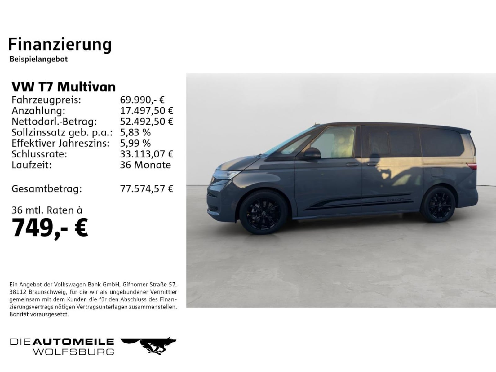 Volkswagen Multivan Langversion – Bild 2