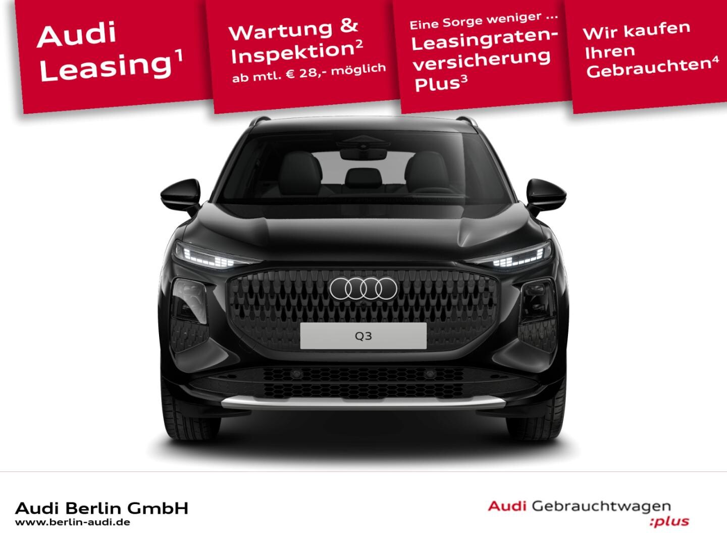 Bild über Audi Q3 SUV TDI 110 kW S tronic - für weitere Informationen kontaktieren Sie den Audi Partner