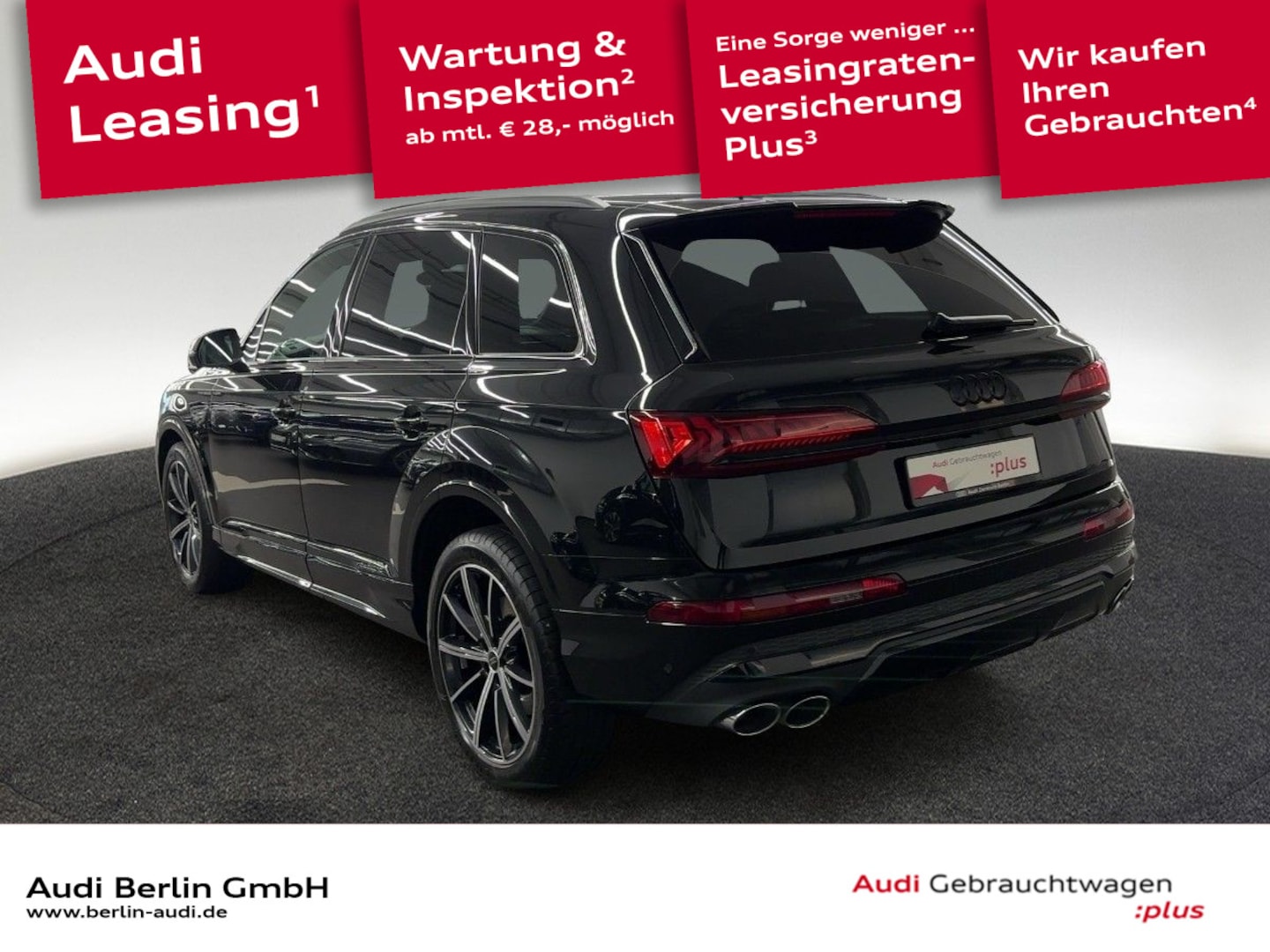 Bild über Audi SQ7 competition plus TFSI quattro tiptronic - für weitere Informationen kontaktieren Sie den Audi Partner