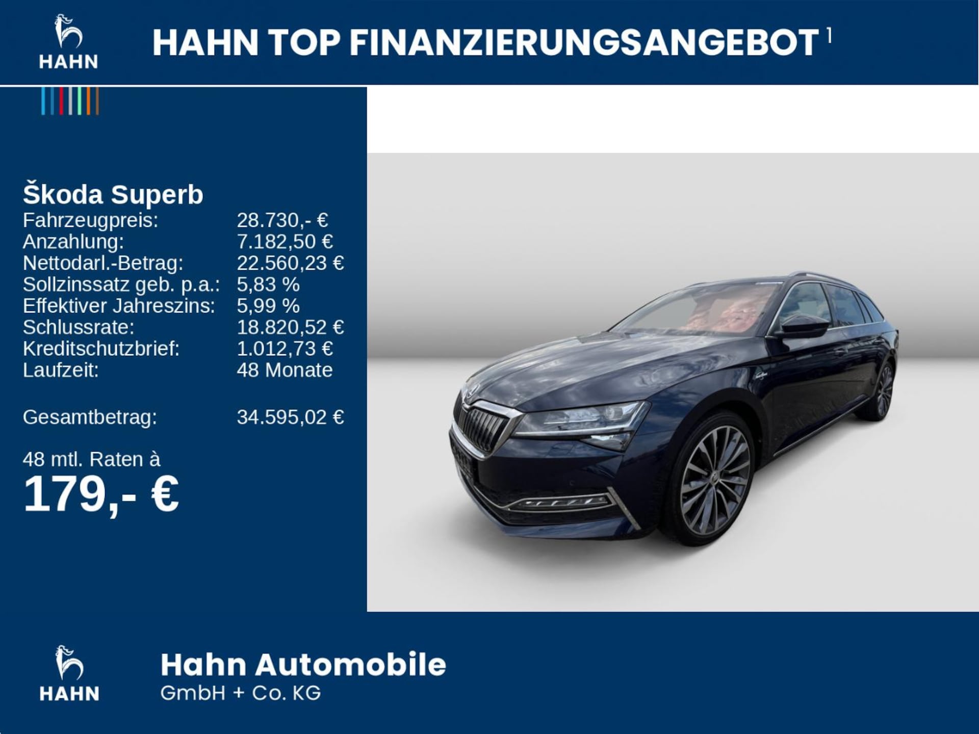 Skoda Superb Combi Laurin & Klement