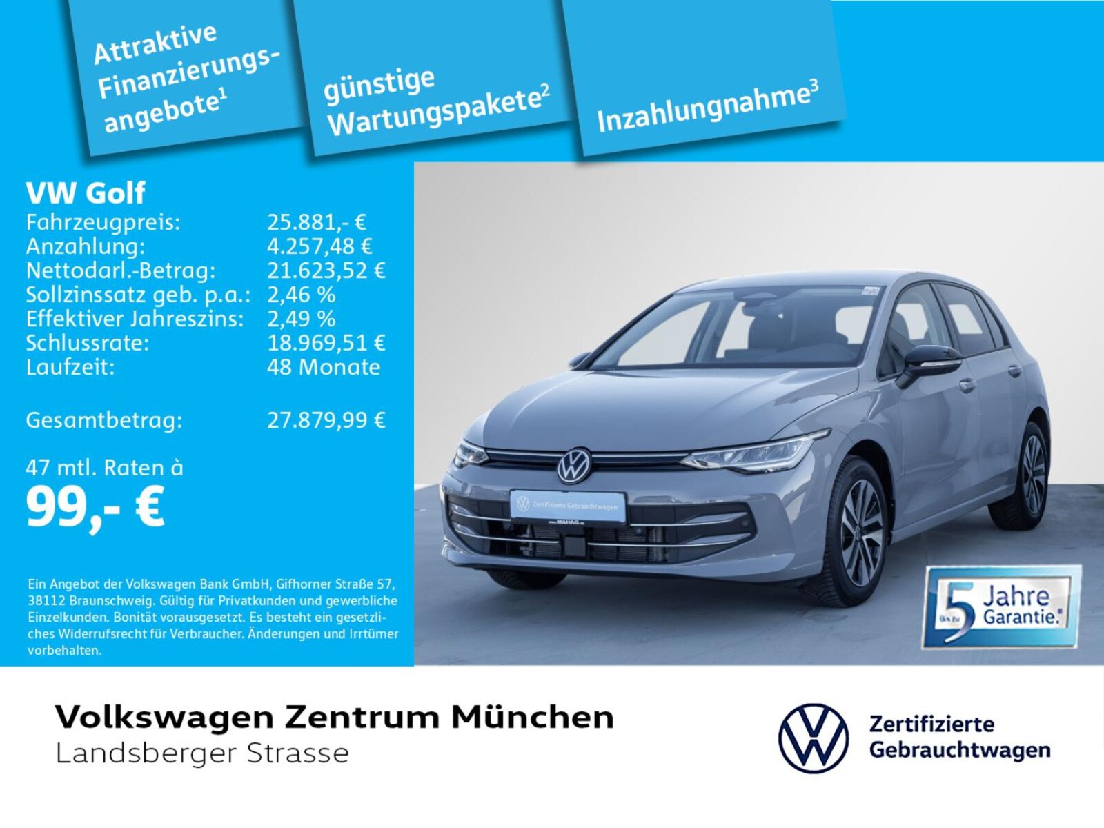 Volkswagen Golf – Bild 2