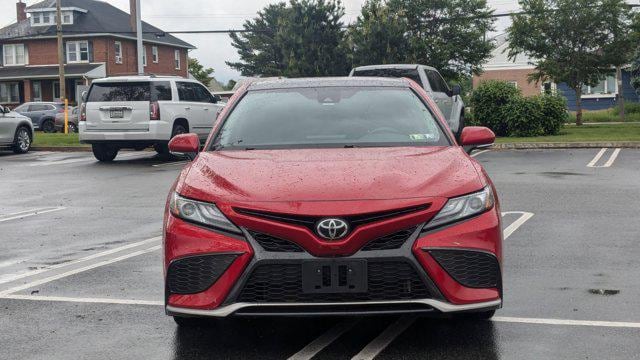 Used 2021 Toyota Camry XSE with VIN 4T1K61AK1MU432328 for sale in Allentown, PA