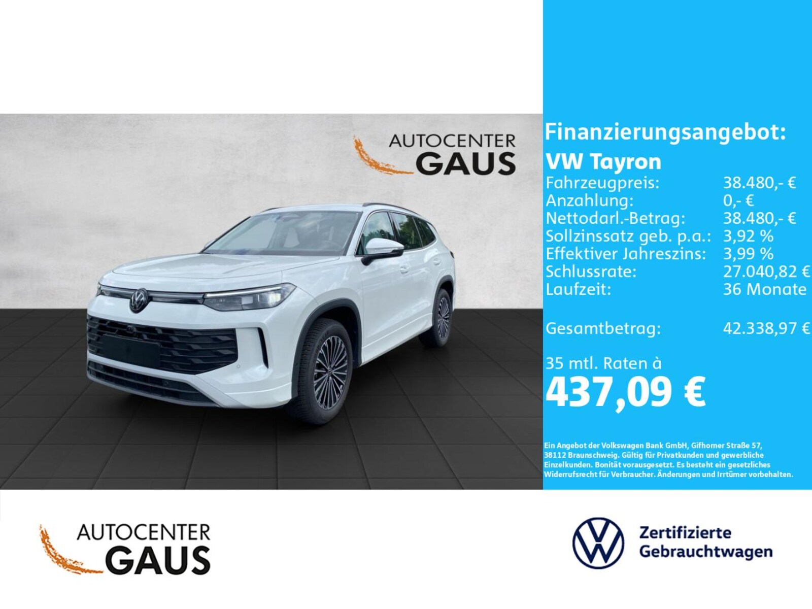 Volkswagen Tayron – Bild 2