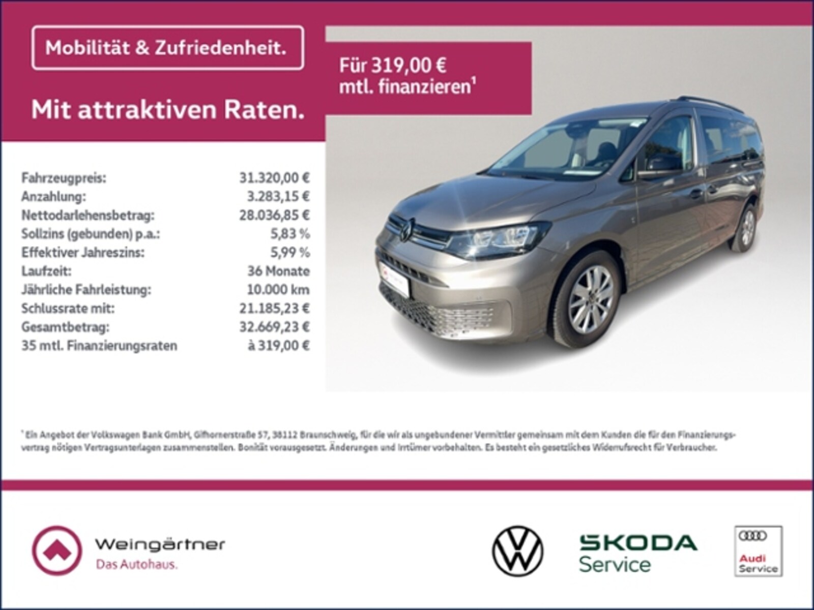 Volkswagen Caddy Maxi