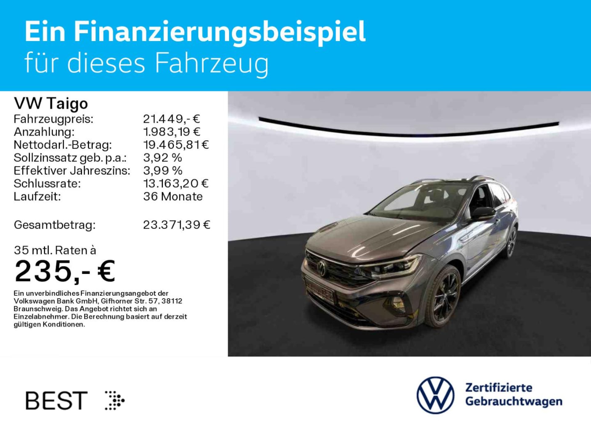 Volkswagen Taigo R-Line