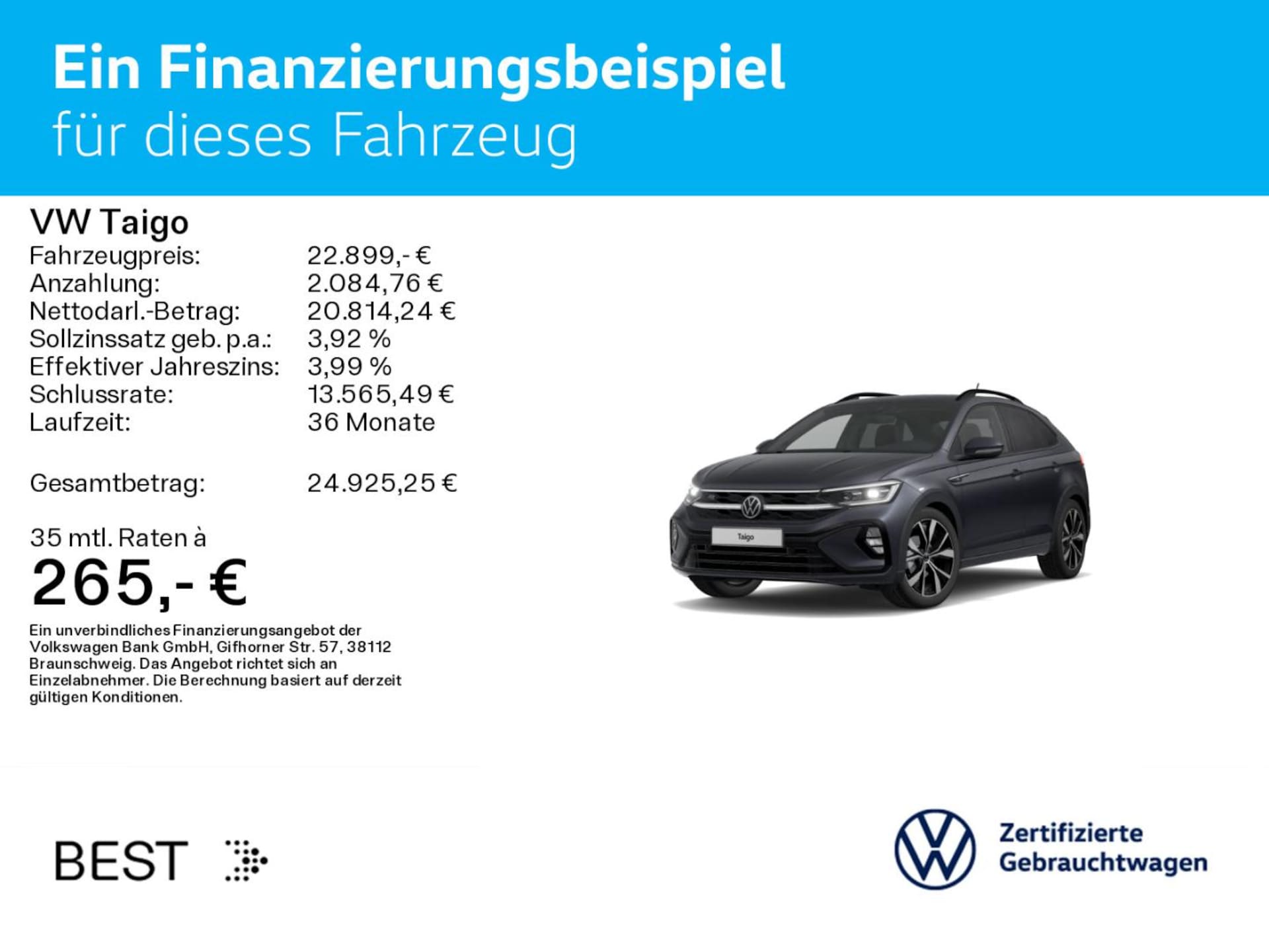 Volkswagen Taigo R-Line