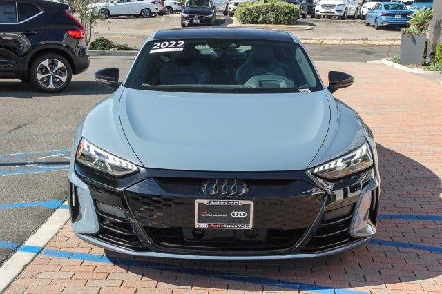 Certified 2022 Audi e-tron GT Prestige with VIN WAUEJBFW9N7004697 for sale in Mission Viejo, CA