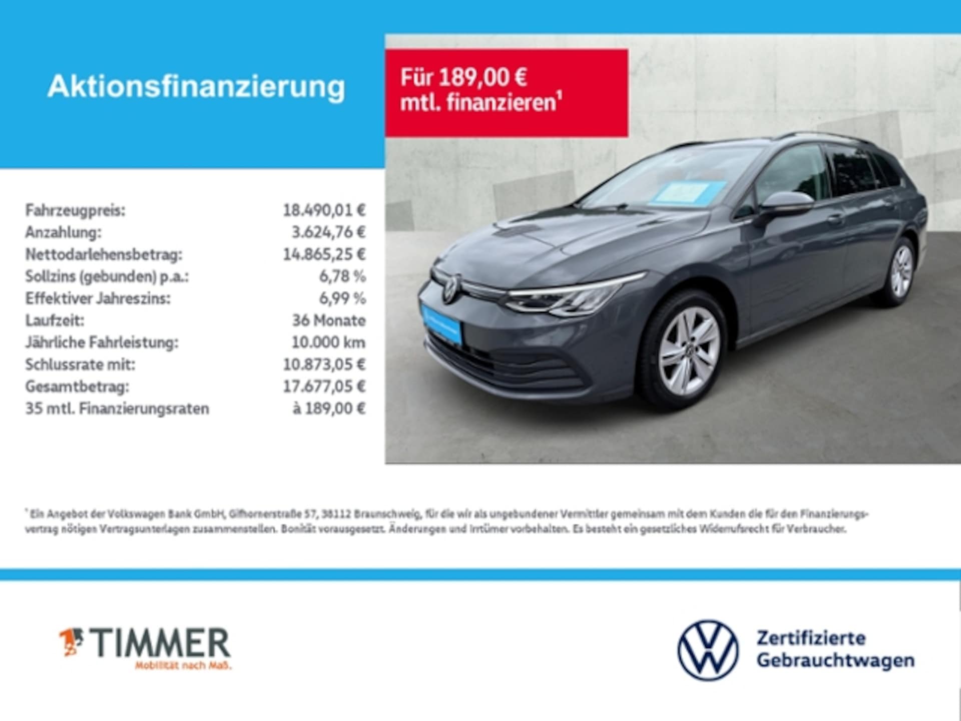 Volkswagen Golf Variant Life