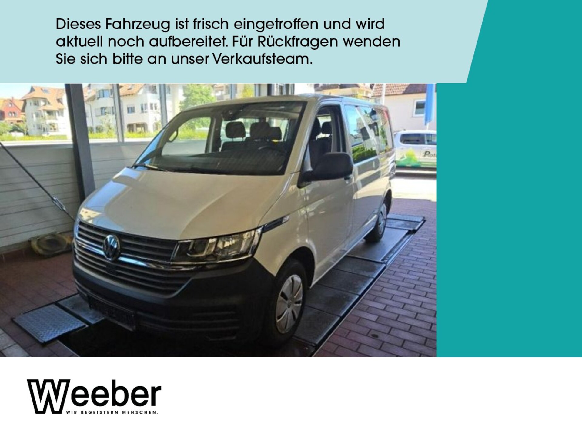 Volkswagen T6.1 Transporter Kombi kurzer Radstand