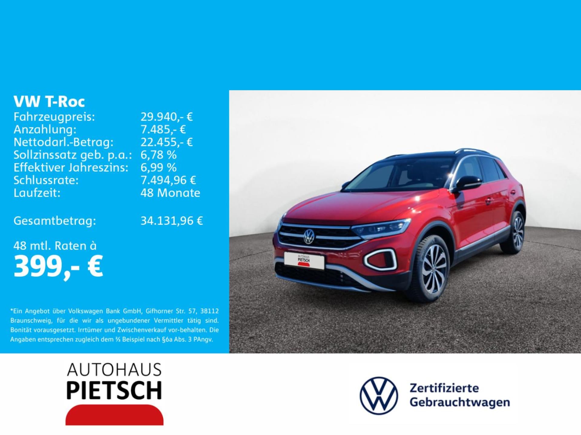 Volkswagen T-Roc Style