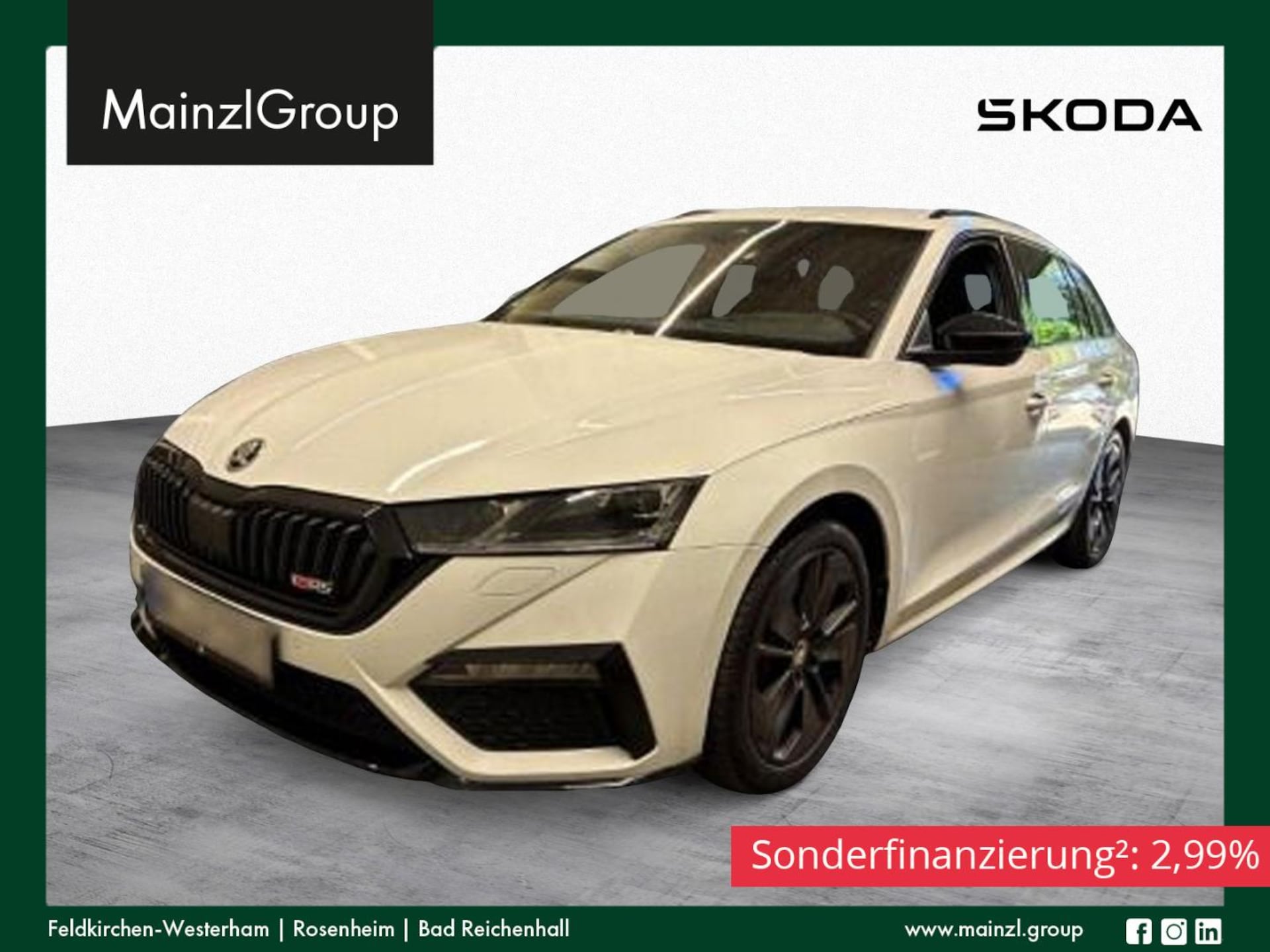 Skoda Octavia Combi — Skoda Octavia Combi Octavia Combi RS 2.0 TSI DSG AHK Matrix ACC HUD