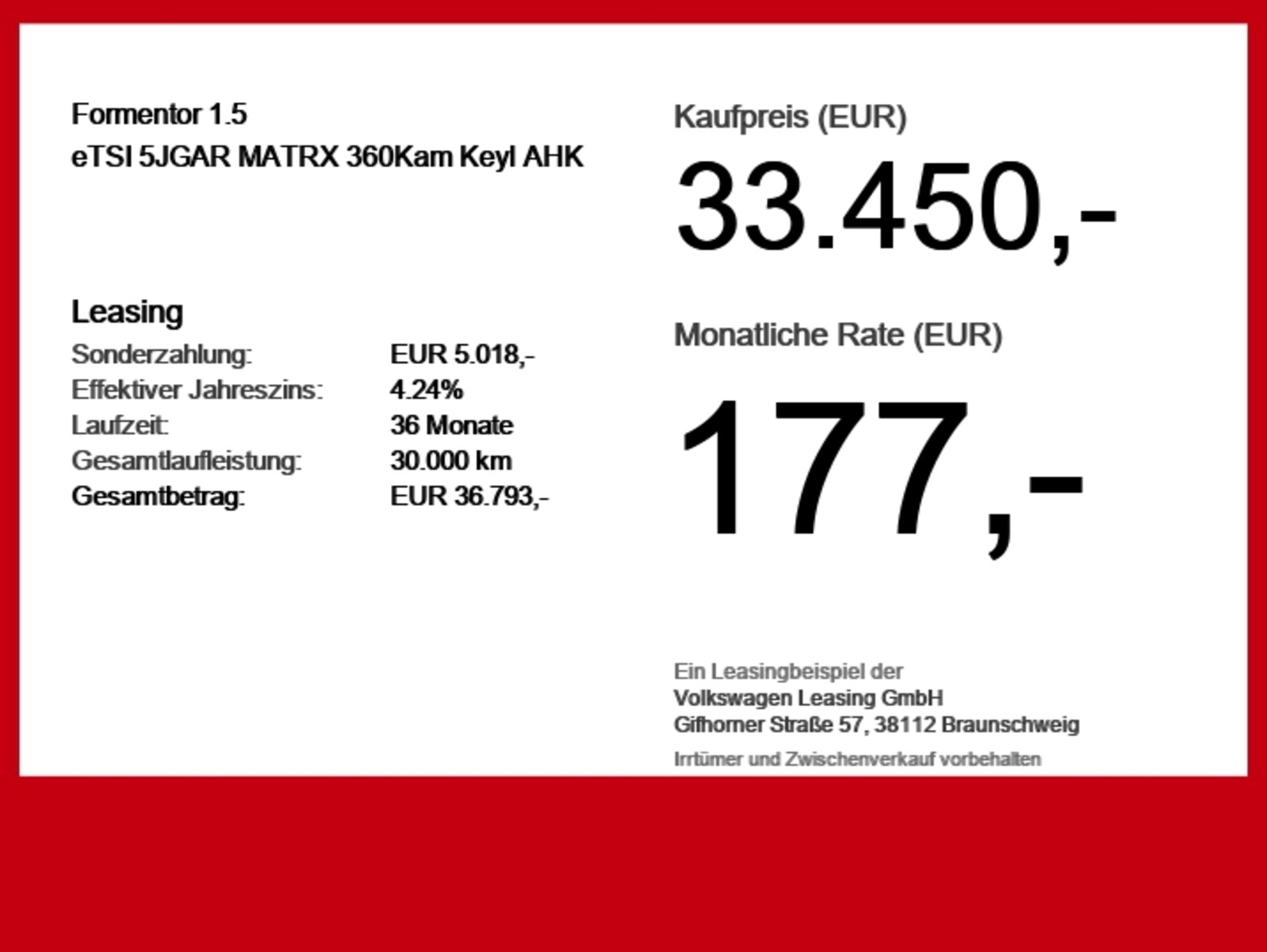 CUPRA Formentor – Bild 6