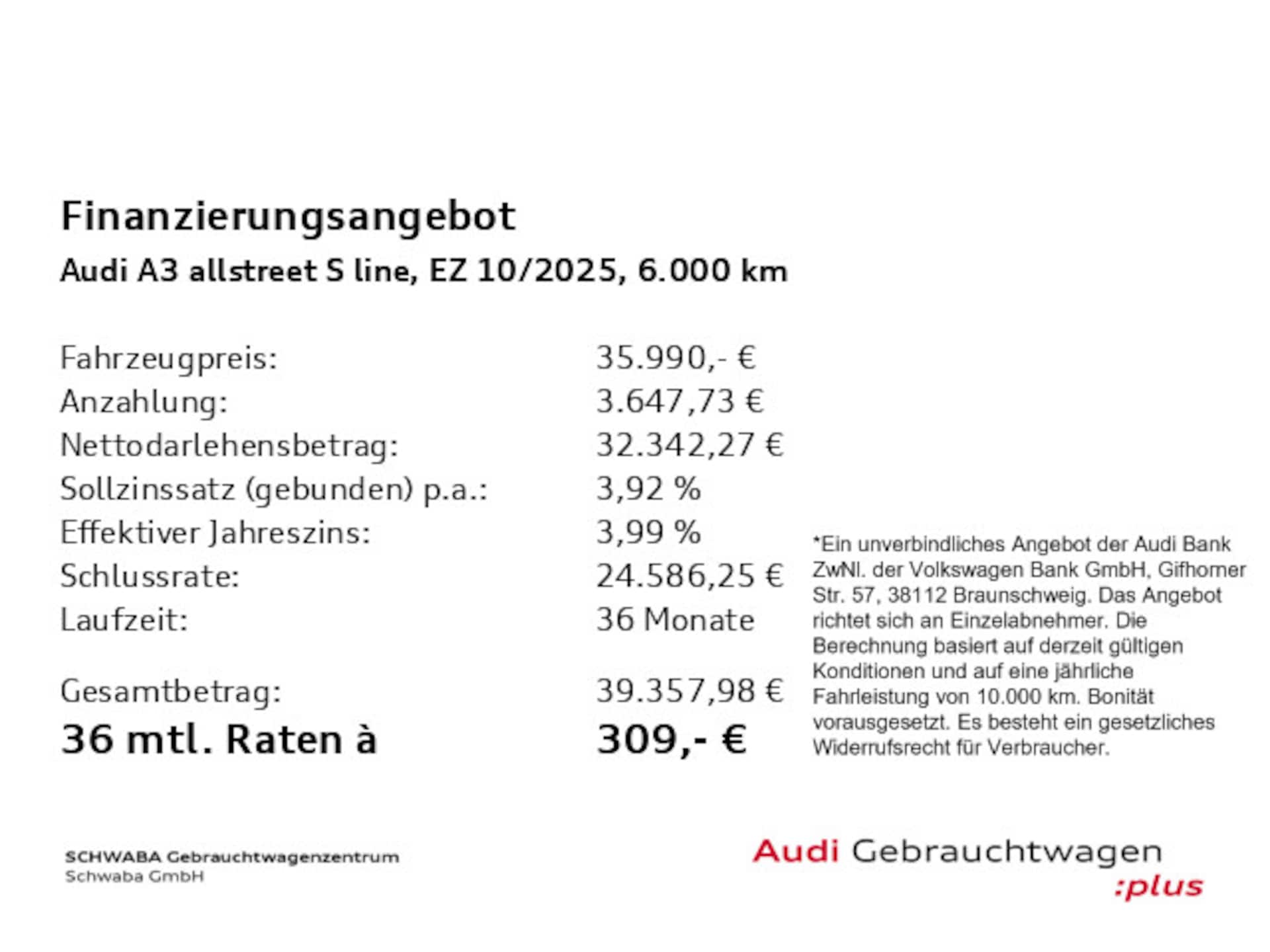 Audi A3 allstreet TFSI e