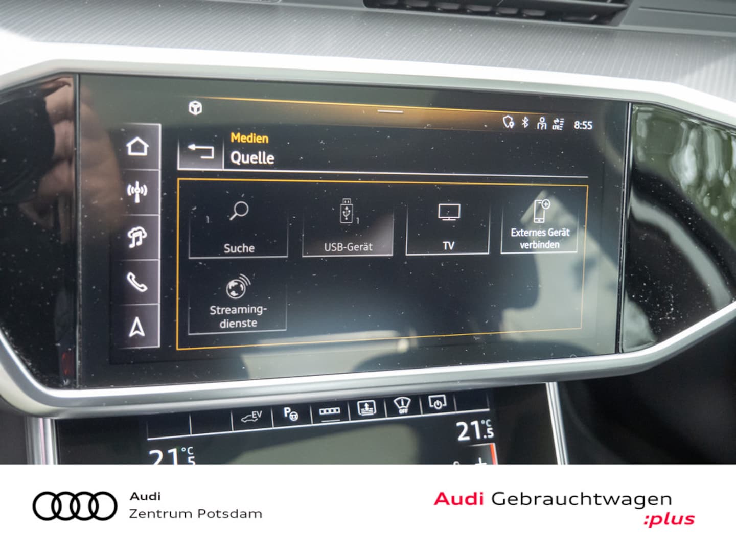 Bild über Audi A6 Limousine TFSI e S line 50 TFSI e quattro S tronic - für weitere Informationen kontaktieren Sie den Audi Partner