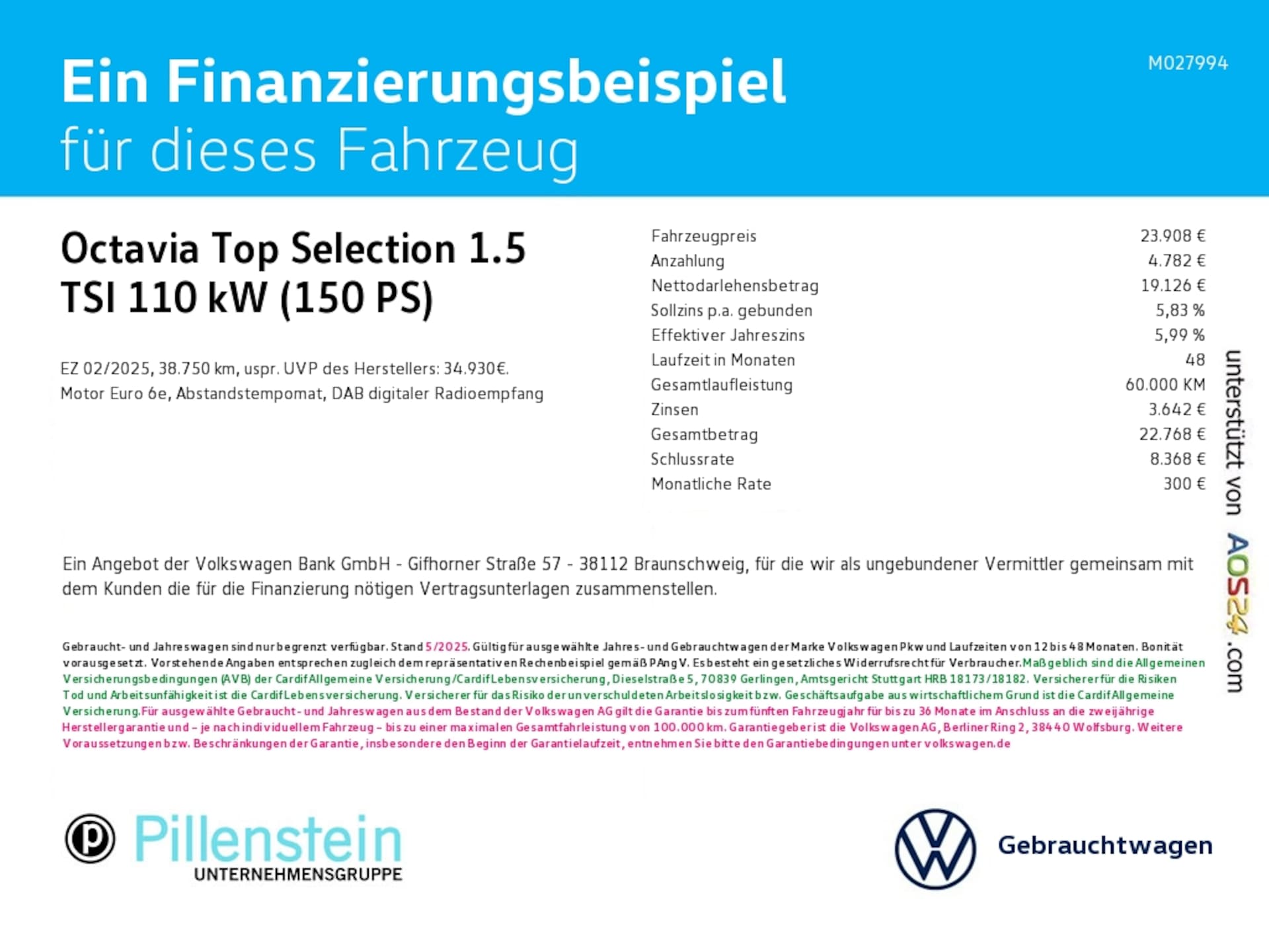 Skoda Octavia Top Selection