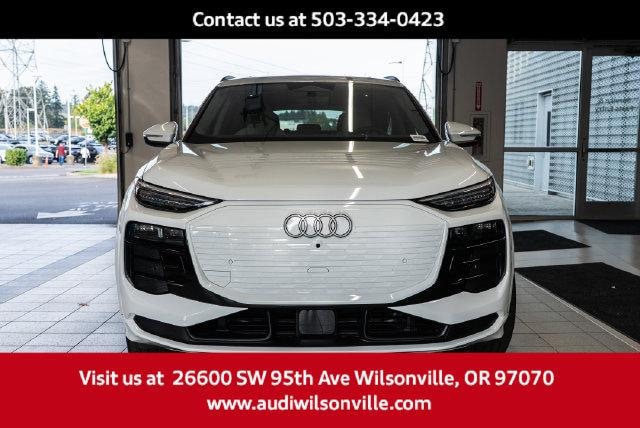 Used 2025 Audi Q6 e-tron Premium Plus with VIN WA124BGF3SA074717 for sale in Wilsonville, OR