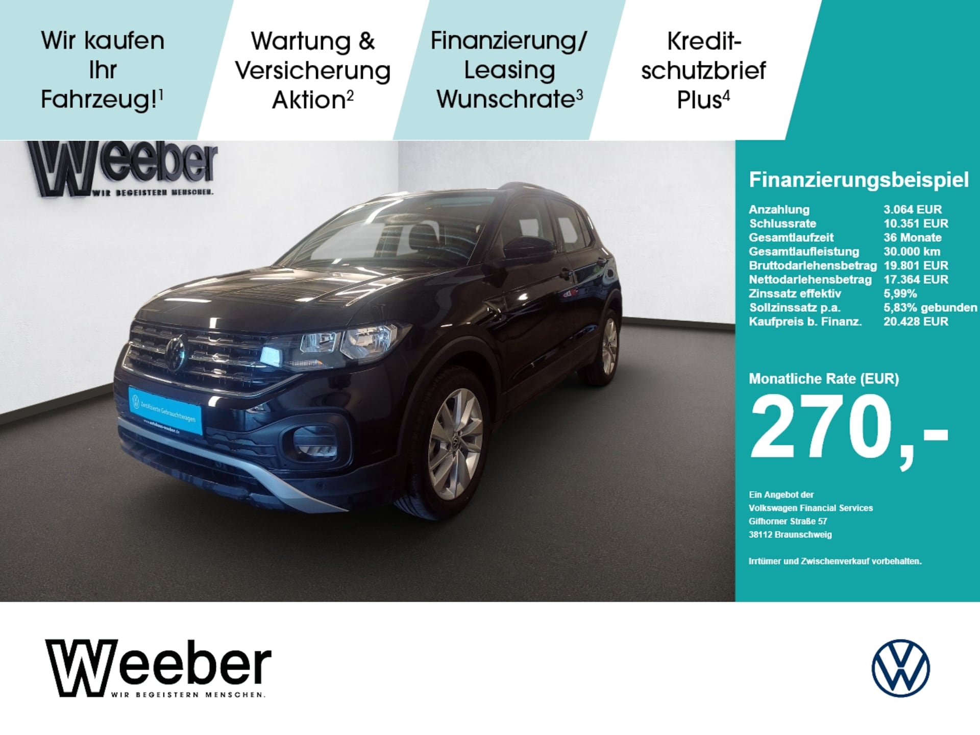 Volkswagen T-Cross 2023 — *KAMERA*17 LM*NAVI*SHZ*APP CONNECT*