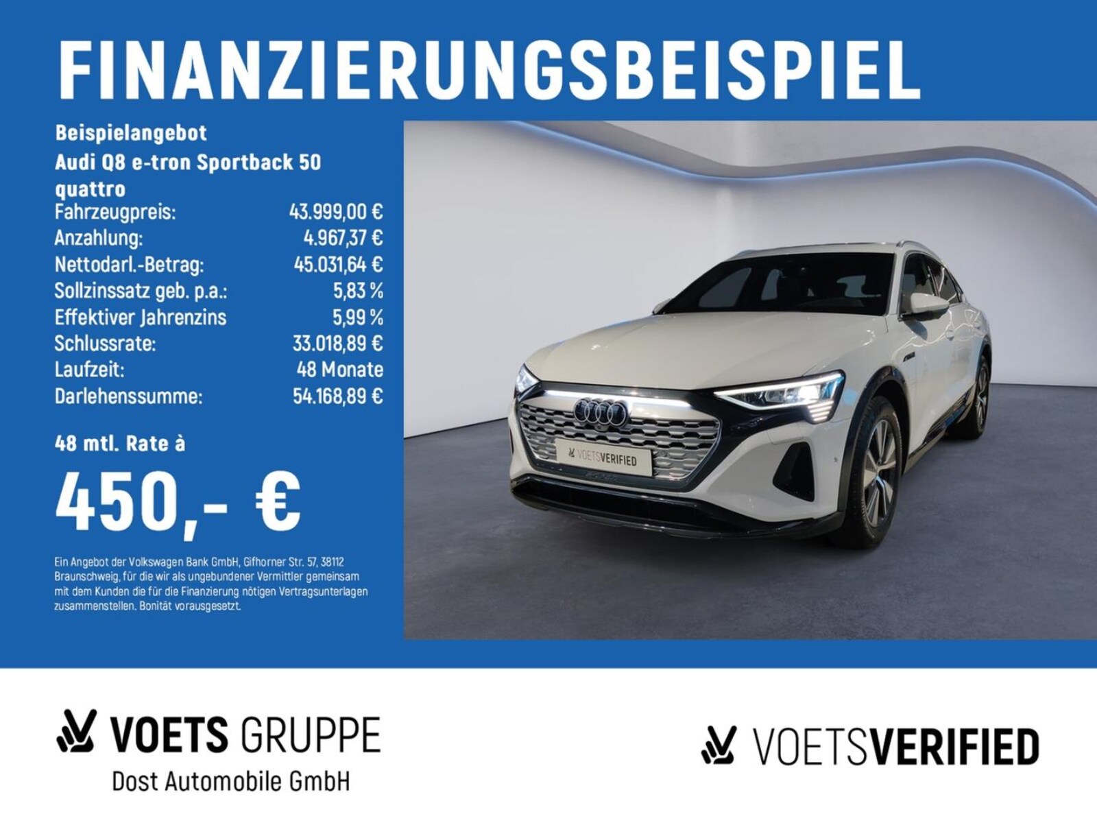 Audi Q8 Sportback e-tron