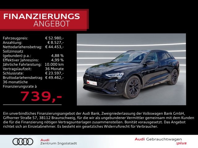 Image about Audi Q8 e-tron S line 50 e-tron quattro