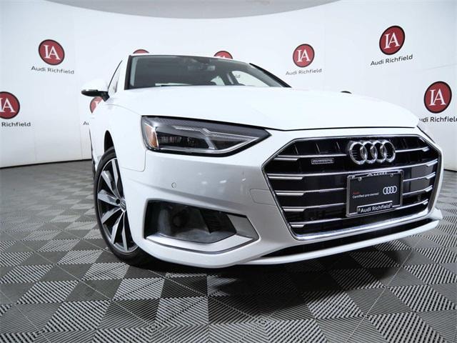 Used 2021 Audi A4 Premium with VIN WAUABAF45MA014567 for sale in Richfield, MN