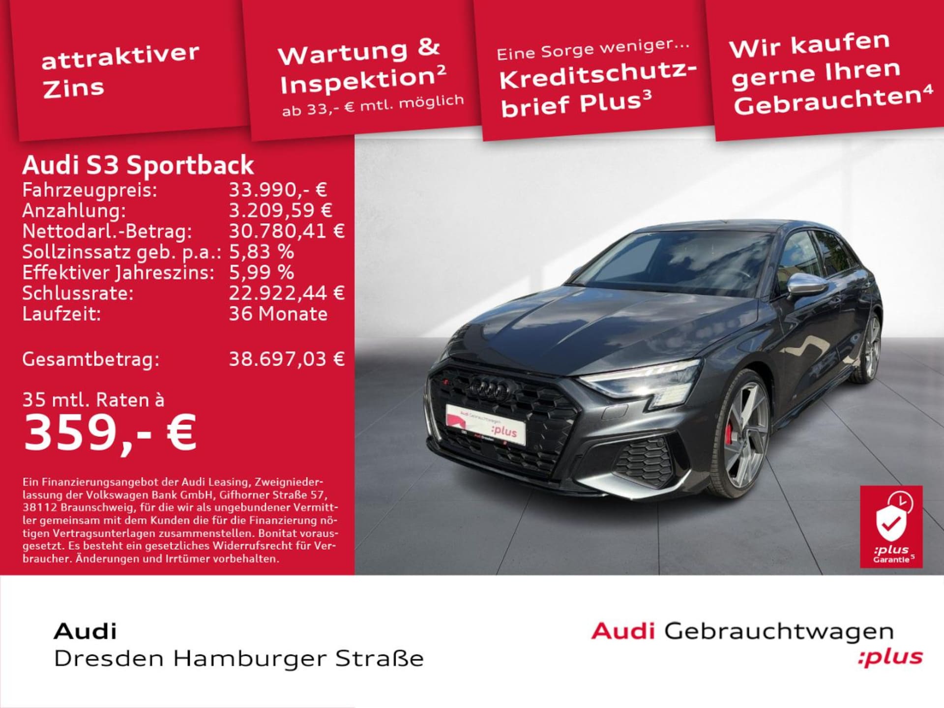 Audi S3 Sportback
