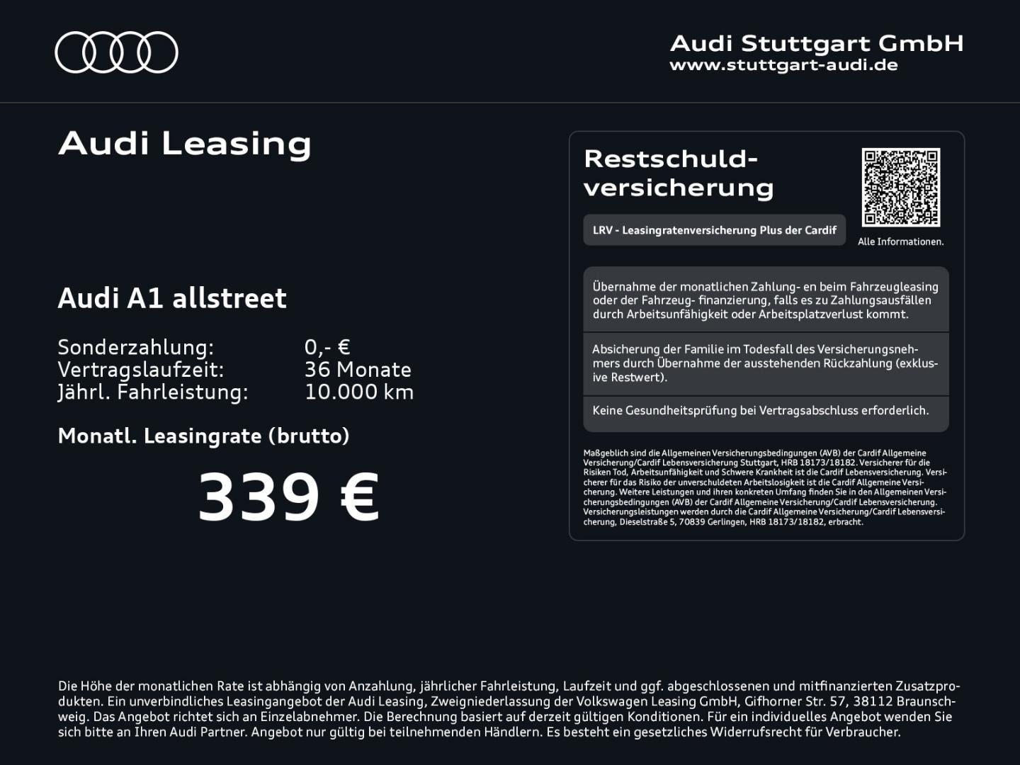 Bild über Audi A1 allstreet 30 TFSI S tronic - für weitere Informationen kontaktieren Sie den Audi Partner