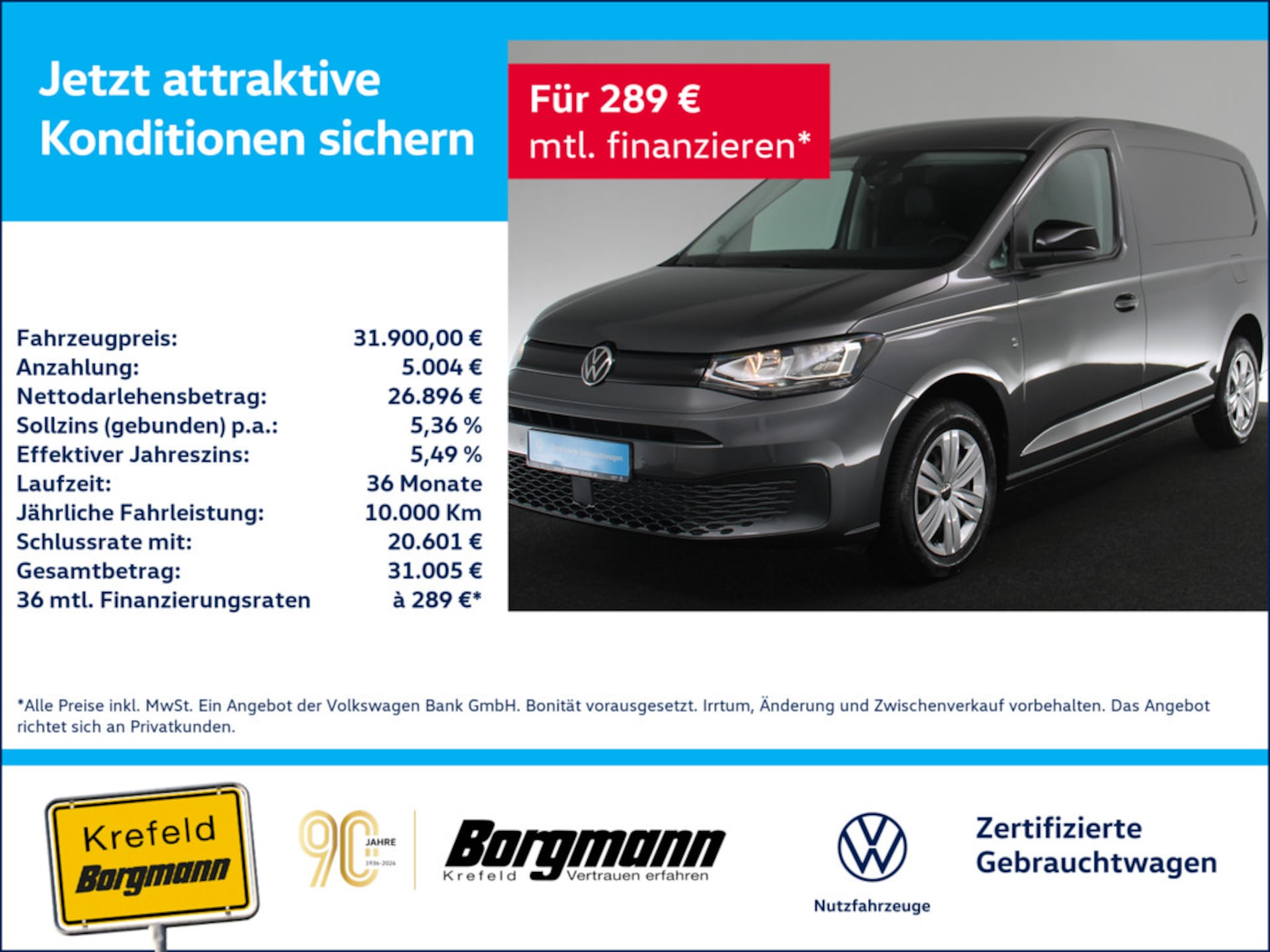 Volkswagen Caddy Maxi Cargo