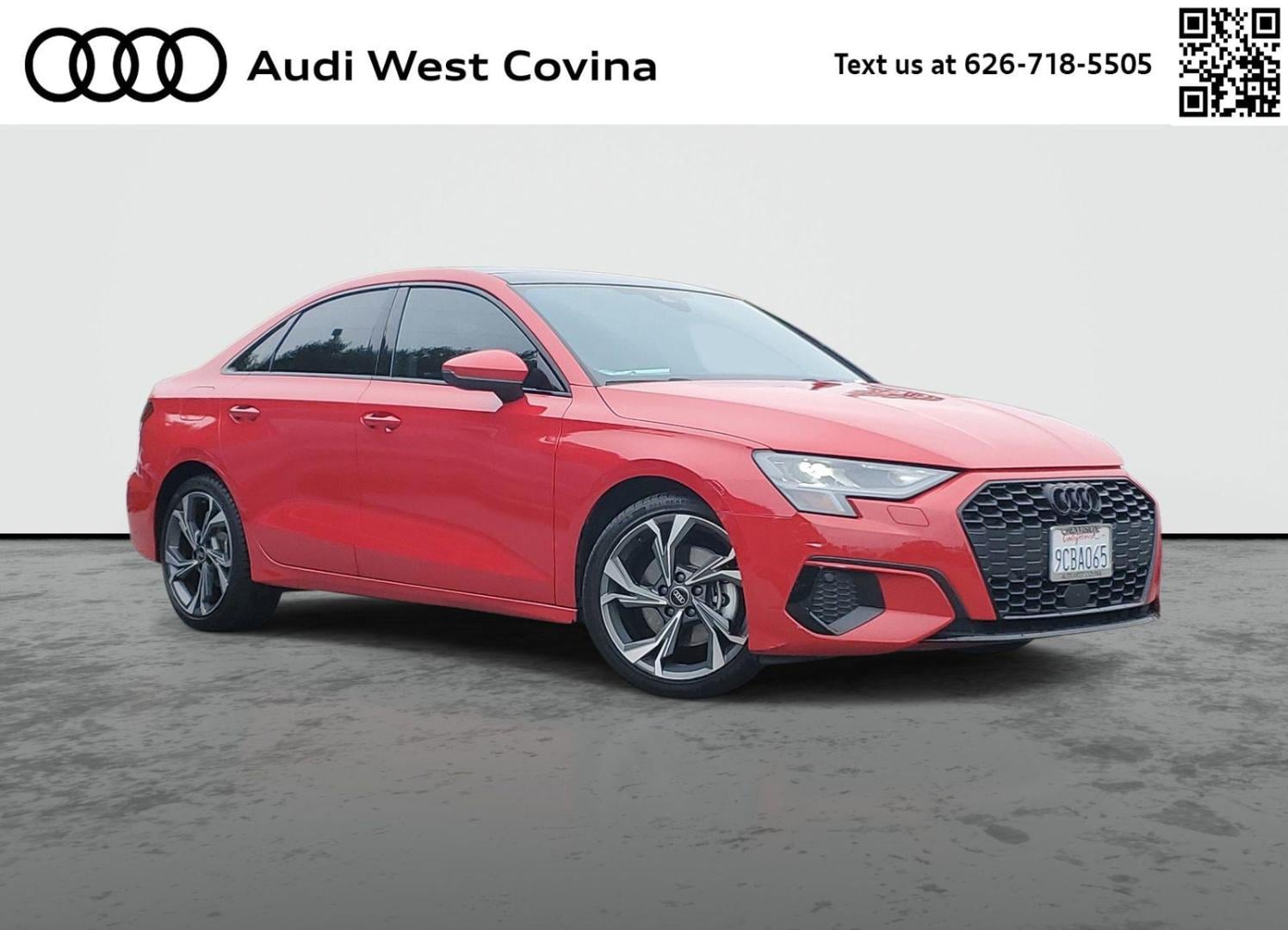2022 Audi A3 Sedan Premium