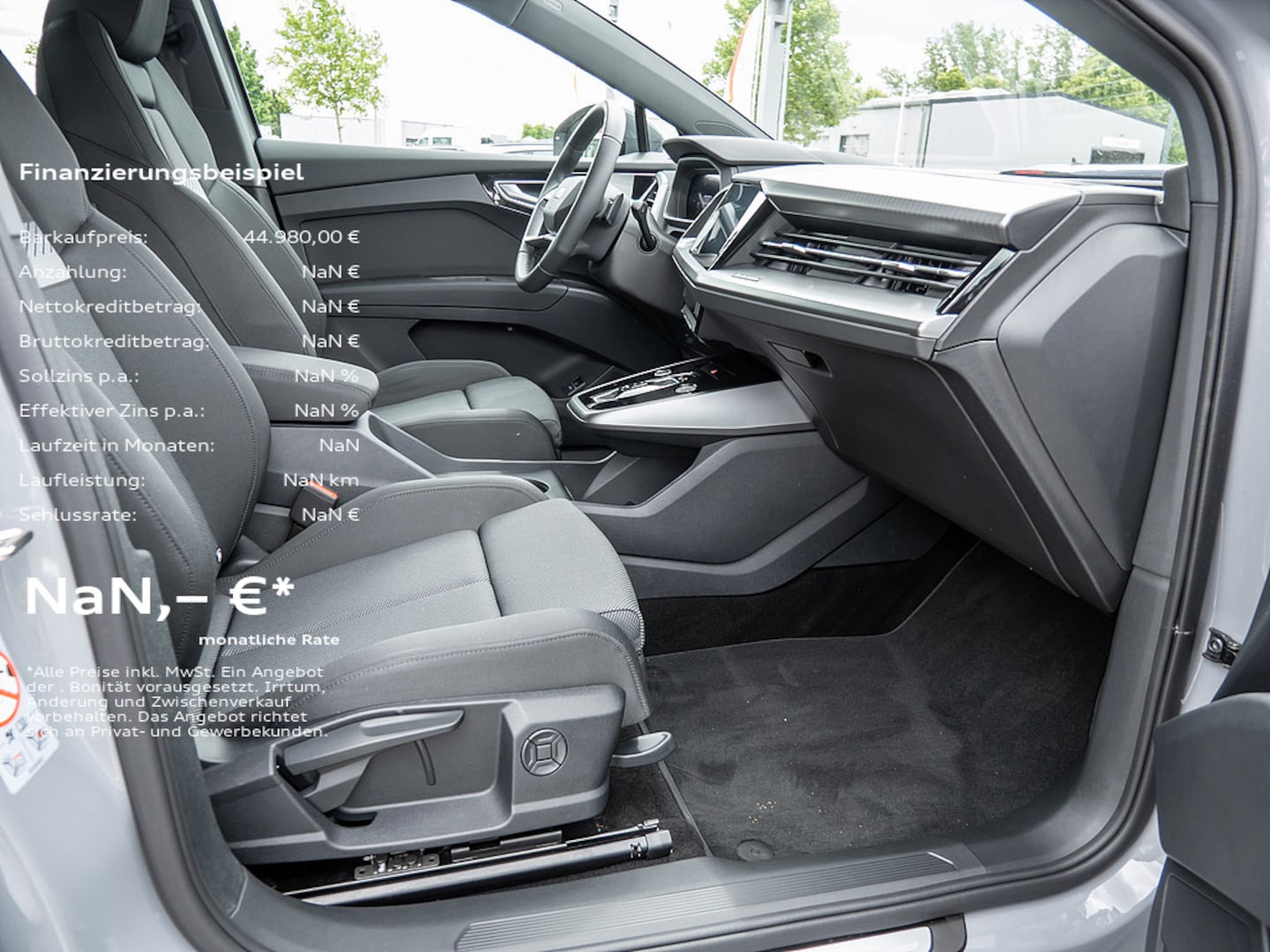 Bild über Audi Q4 e-tron 45 e-tron - für weitere Informationen kontaktieren Sie den Audi Partner
