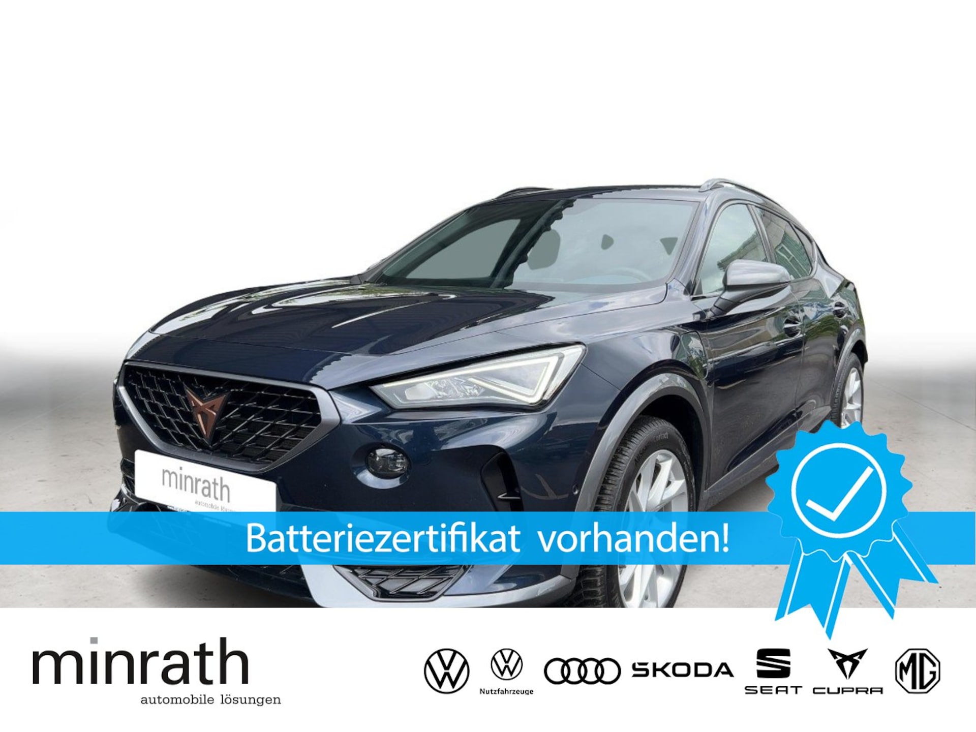 Cupra Formentor 2022 — 1.4 eHYBRID DSG AHK+ACC+LED+LEDER+NAVI
