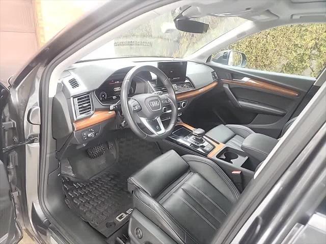 Used 2023 Audi Q5 Premium Plus with VIN WA1EAAFY2P2072414 for sale in Maplewood, Minnesota