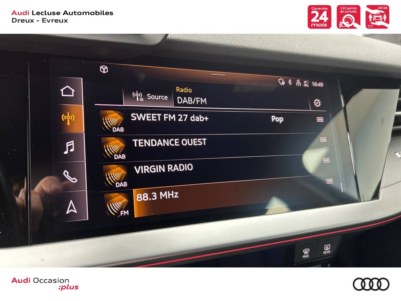 Image about Audi A3 Sportback TFSI e Design Luxe 40 TFSI e 150 kW (204 ch) S tronic