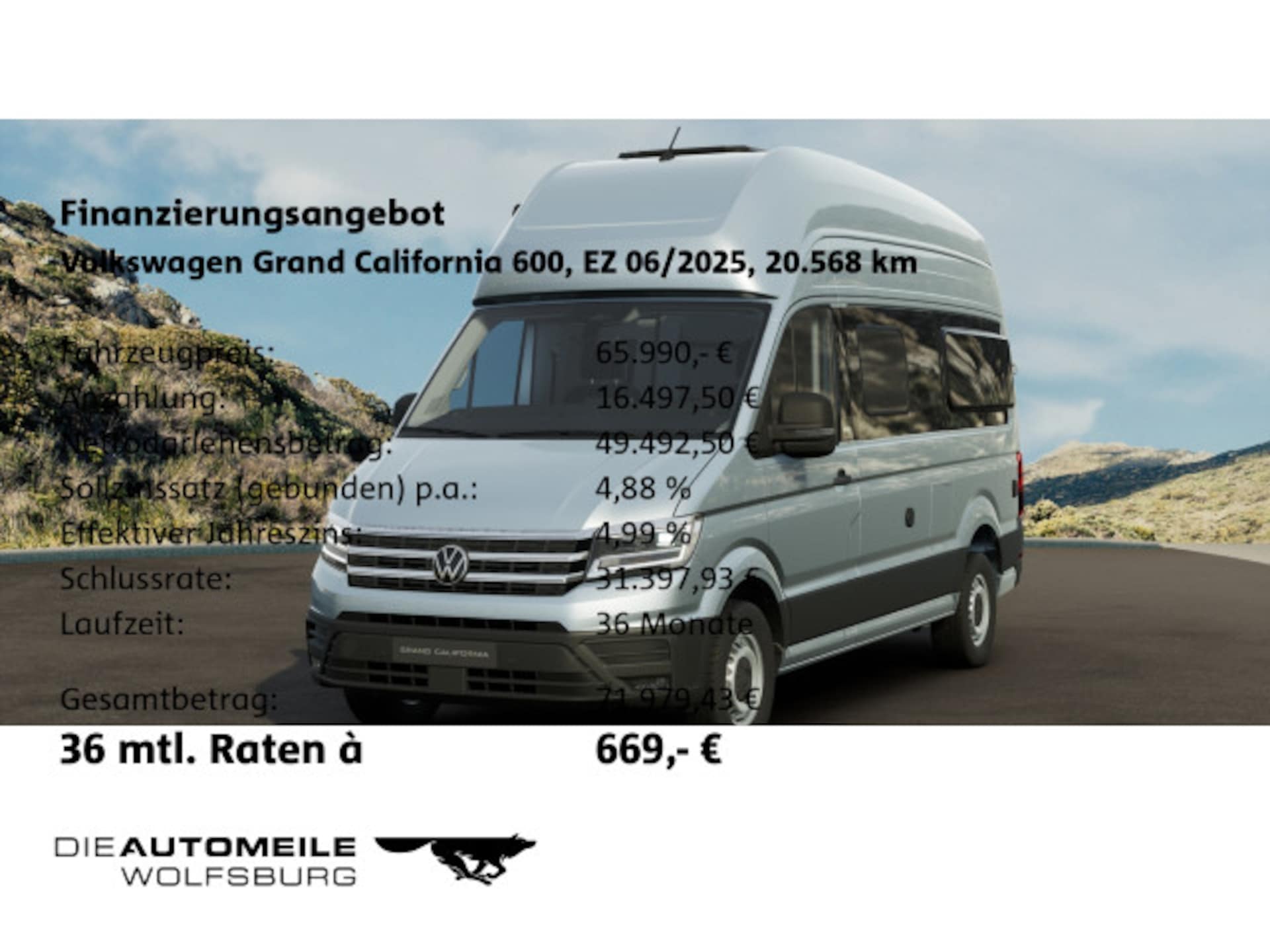 Volkswagen Grand California 600