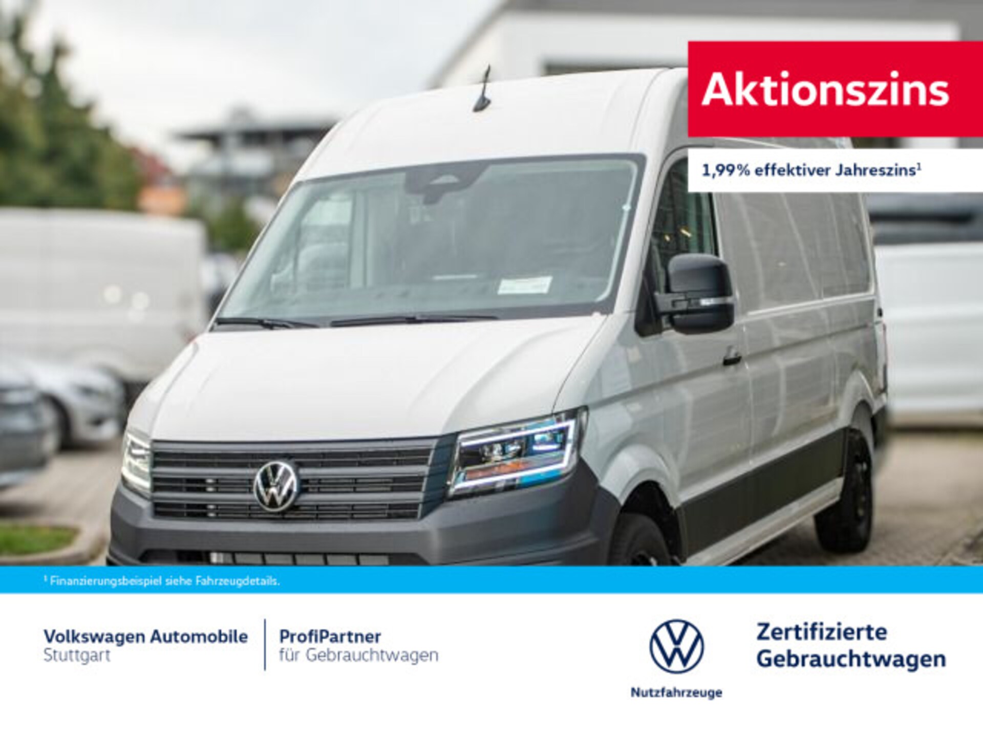 Volkswagen Crafter Kasten mittlerer Radstand