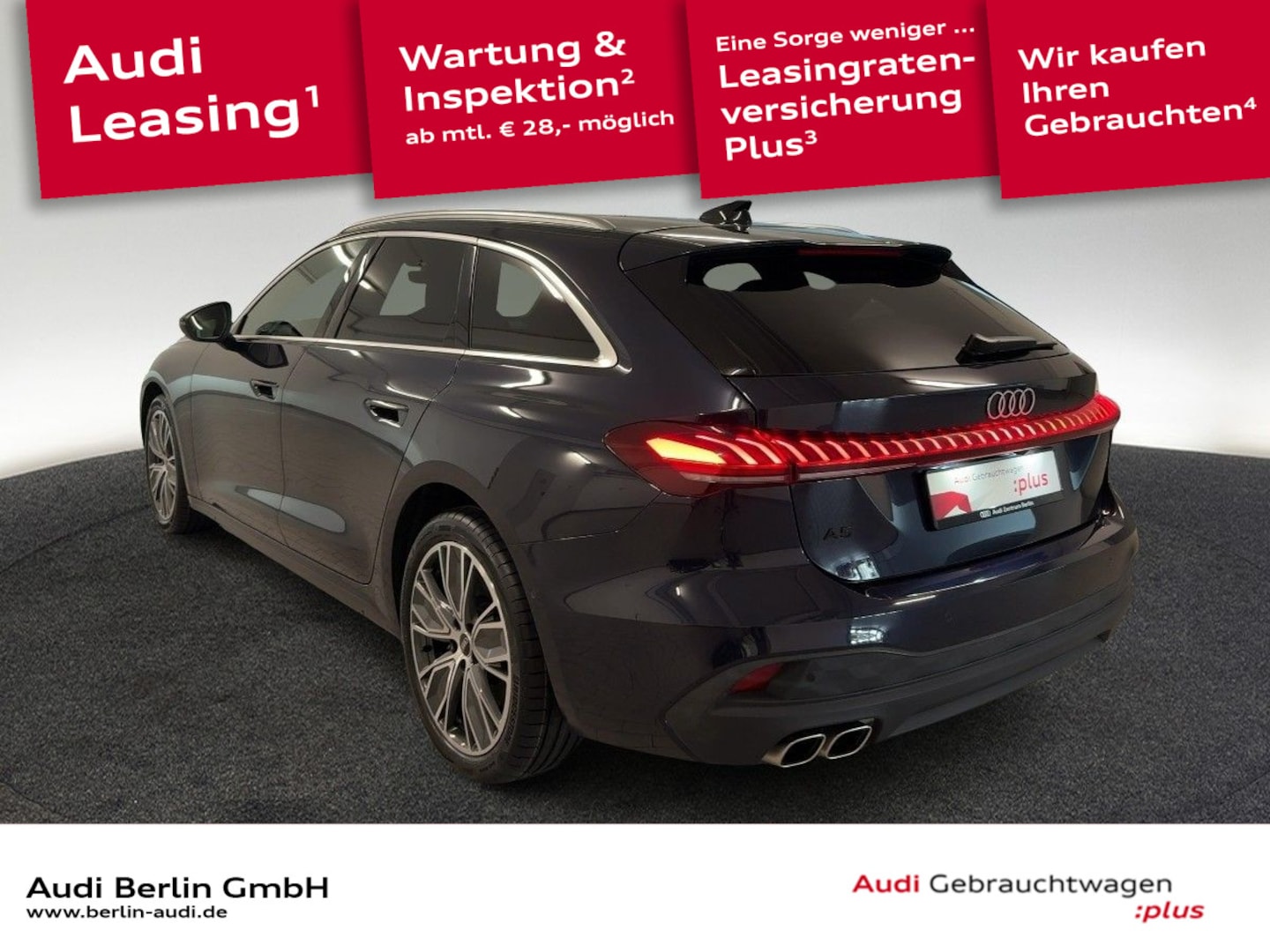 Bild über Audi A5 Avant TDI 150 kW S tronic - für weitere Informationen kontaktieren Sie den Audi Partner