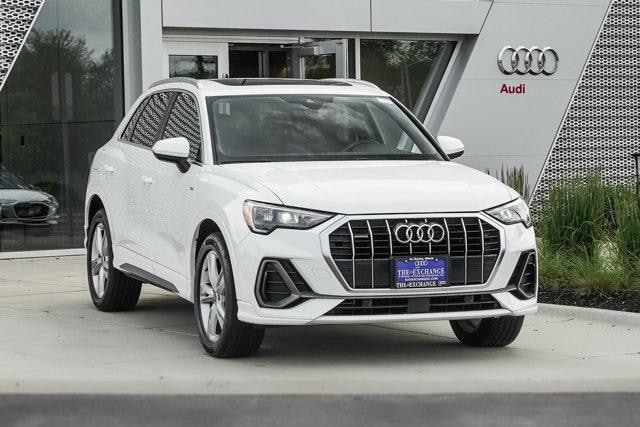 Used 2020 Audi Q3 S Line Premium with VIN WA1DECF30L1044143 for sale in Saint Charles, IL
