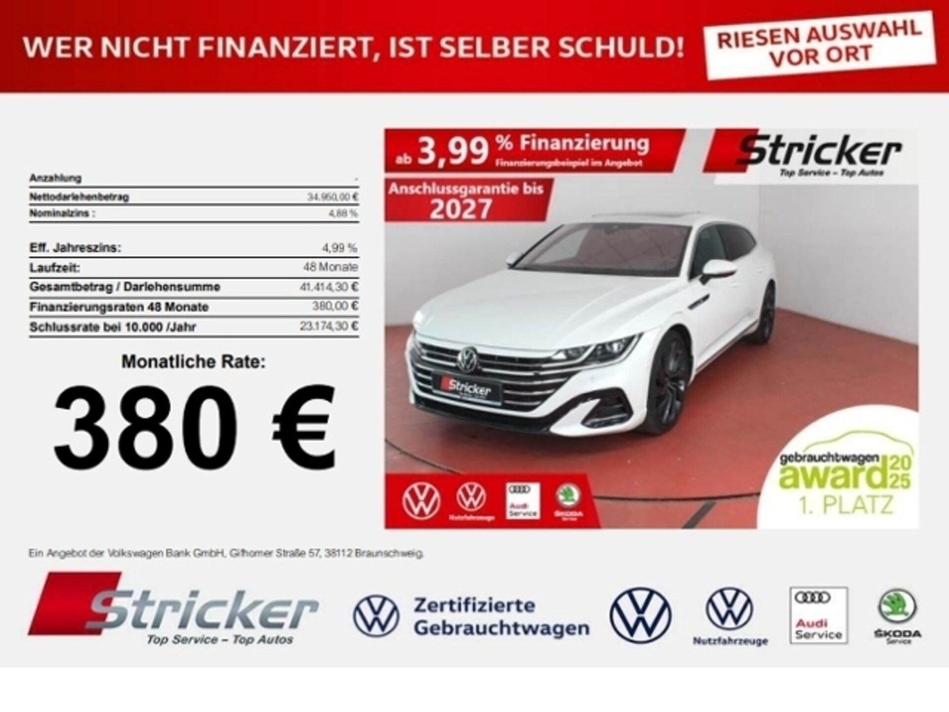 Volkswagen Arteon Shooting Brake R-Line