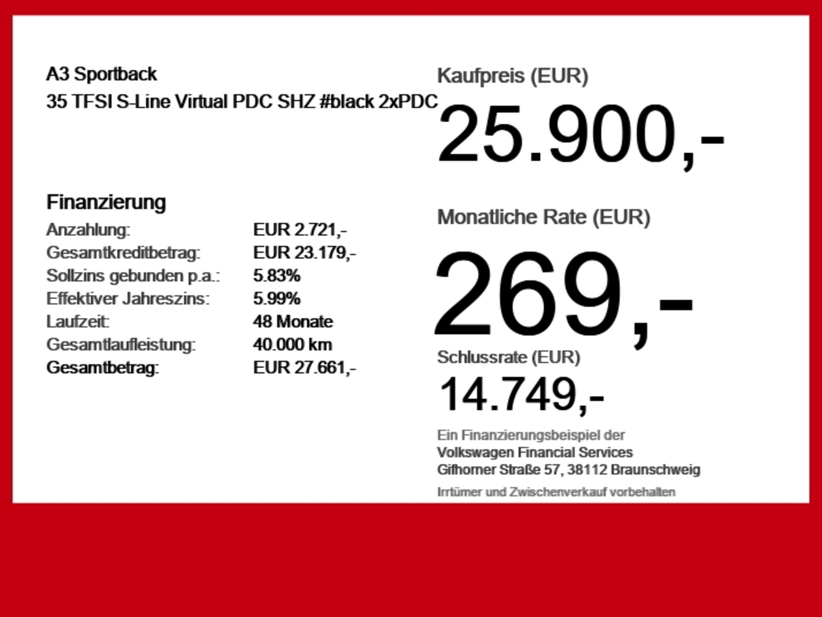 Audi A3 Sportback – Bild 6