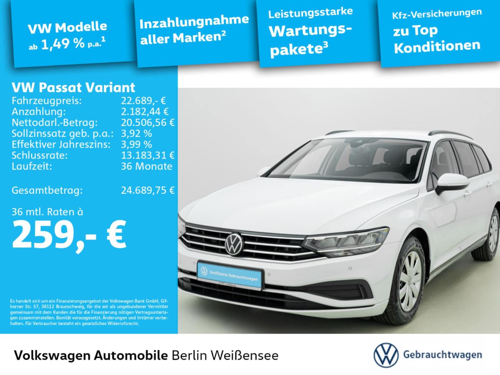 Volkswagen Passat Variant Conceptline