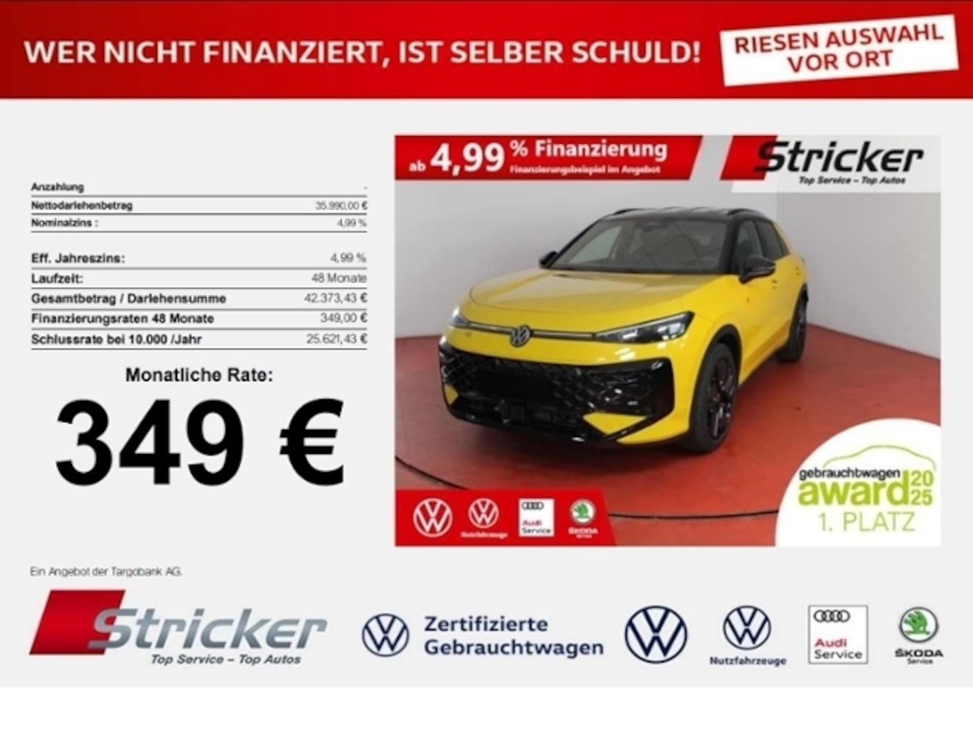 Volkswagen T-Roc R-Line