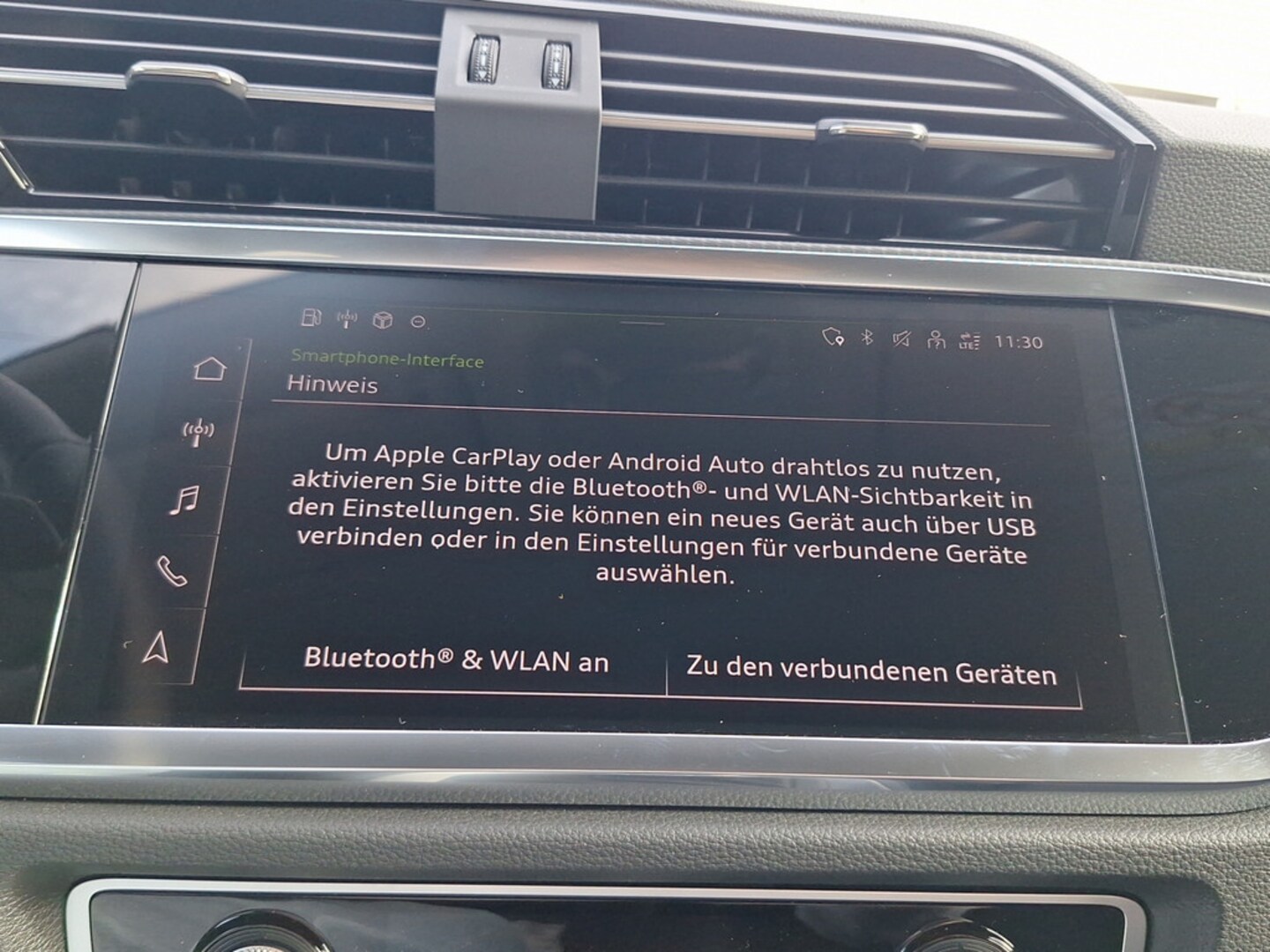 Bild über Audi Q3 TFSI 110 kW S tronic - für weitere Informationen kontaktieren Sie den Audi Partner