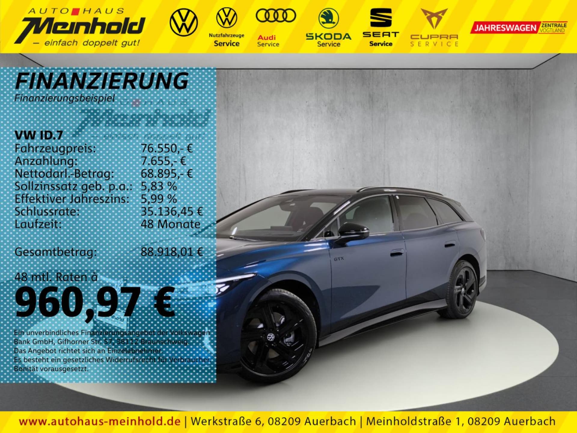 Volkswagen ID.7 Tourer GTX