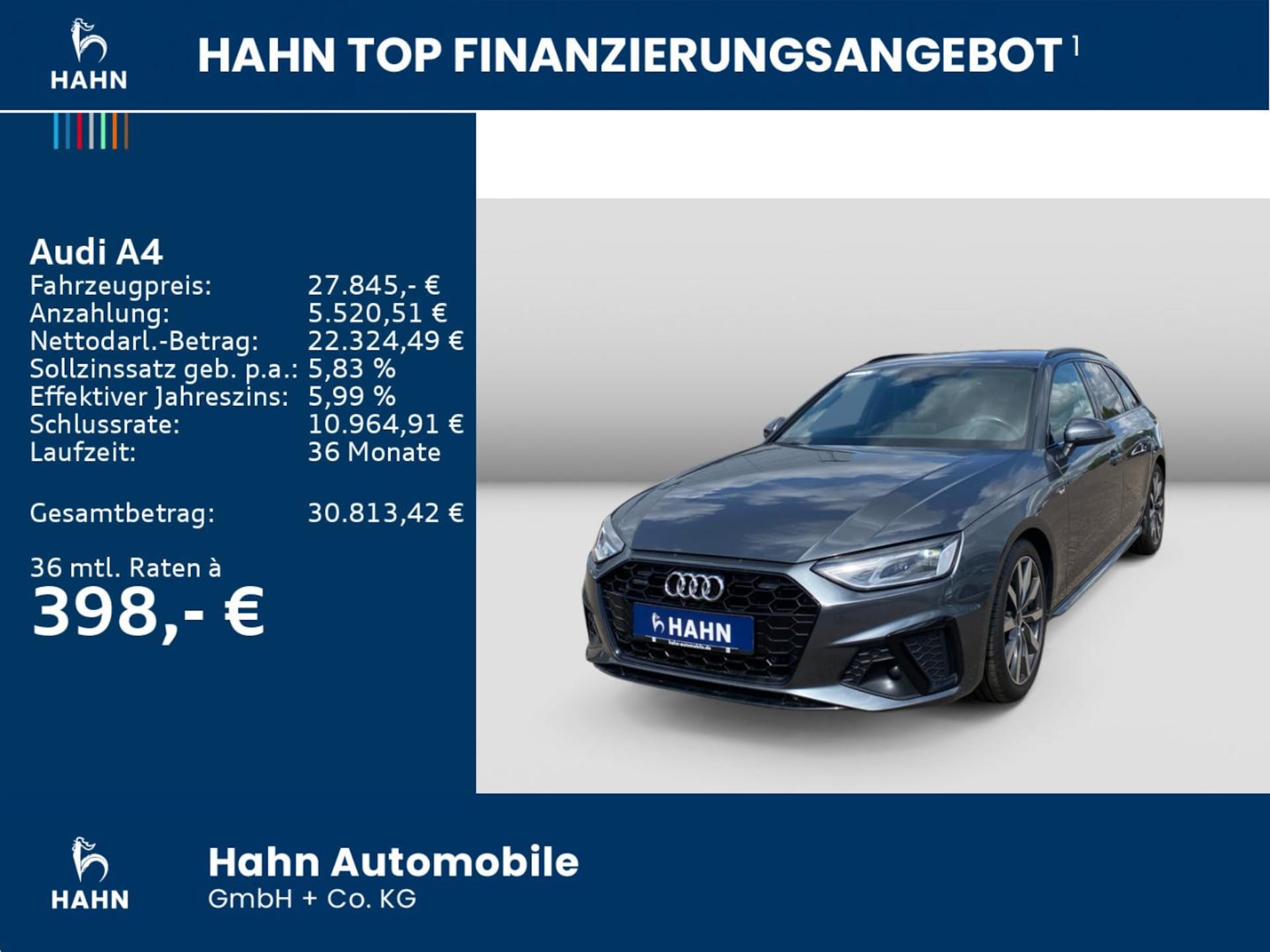 Audi A4 Avant S line