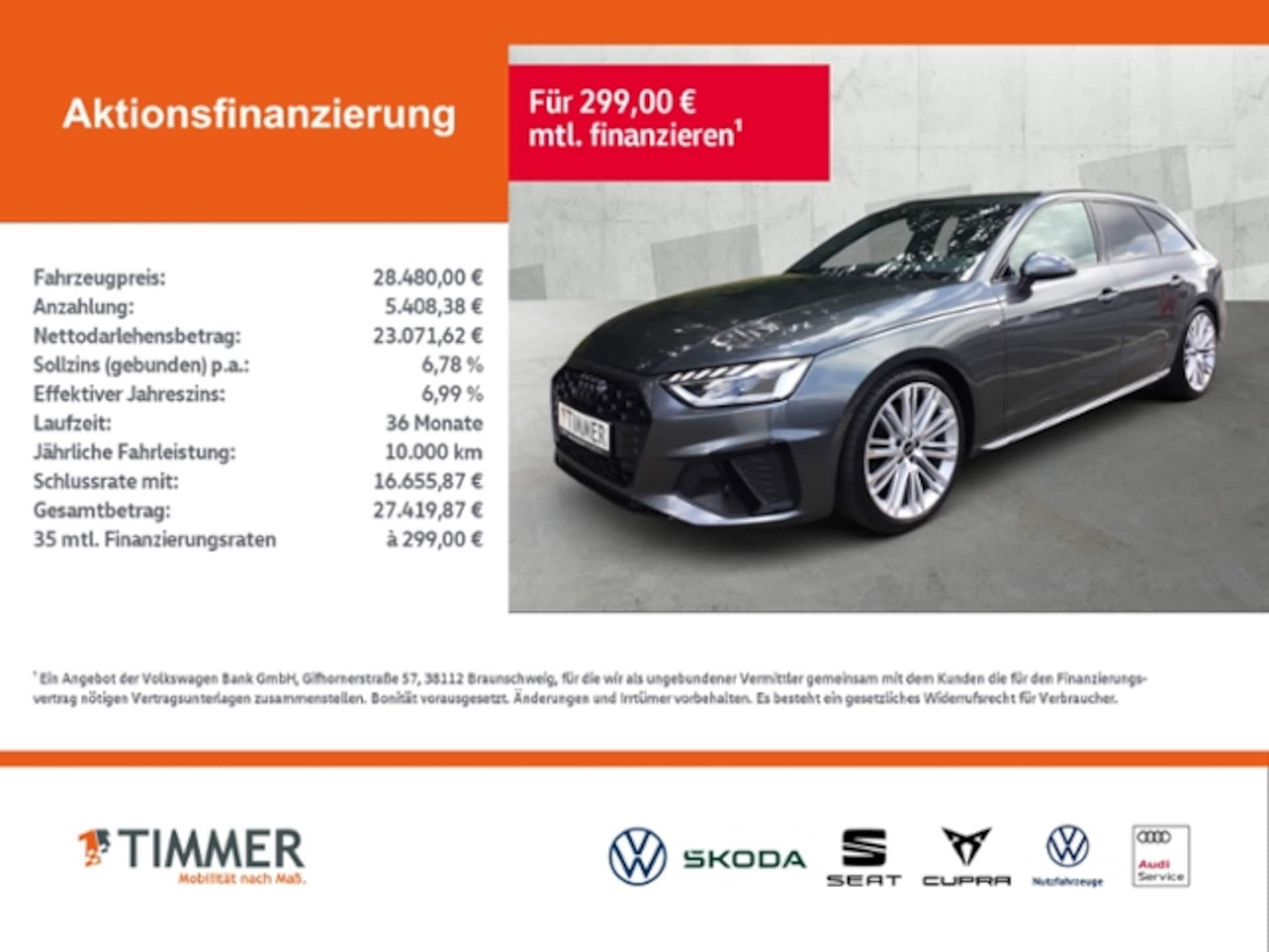 Audi A4 Avant S line