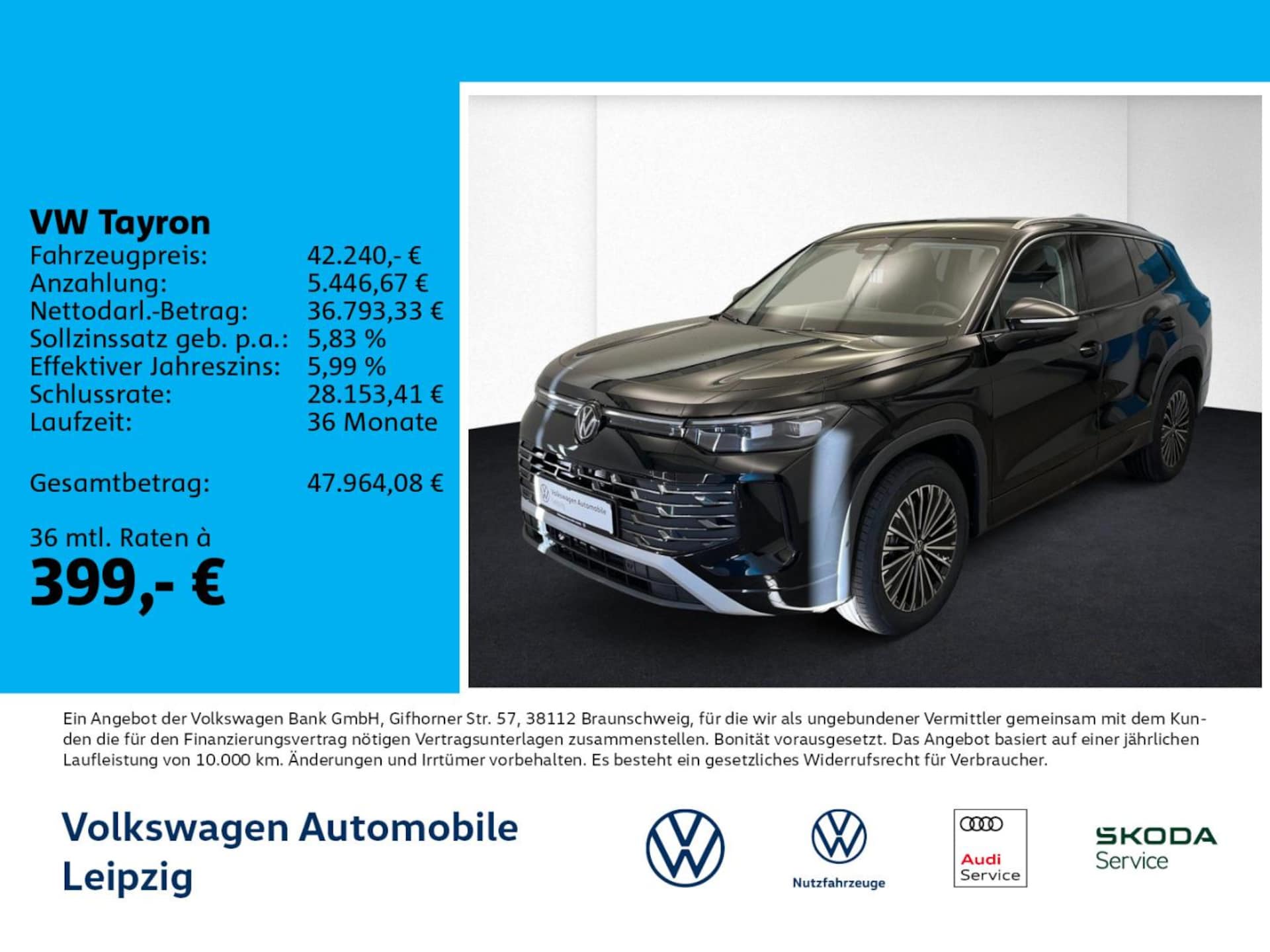 Volkswagen Tayron Elegance