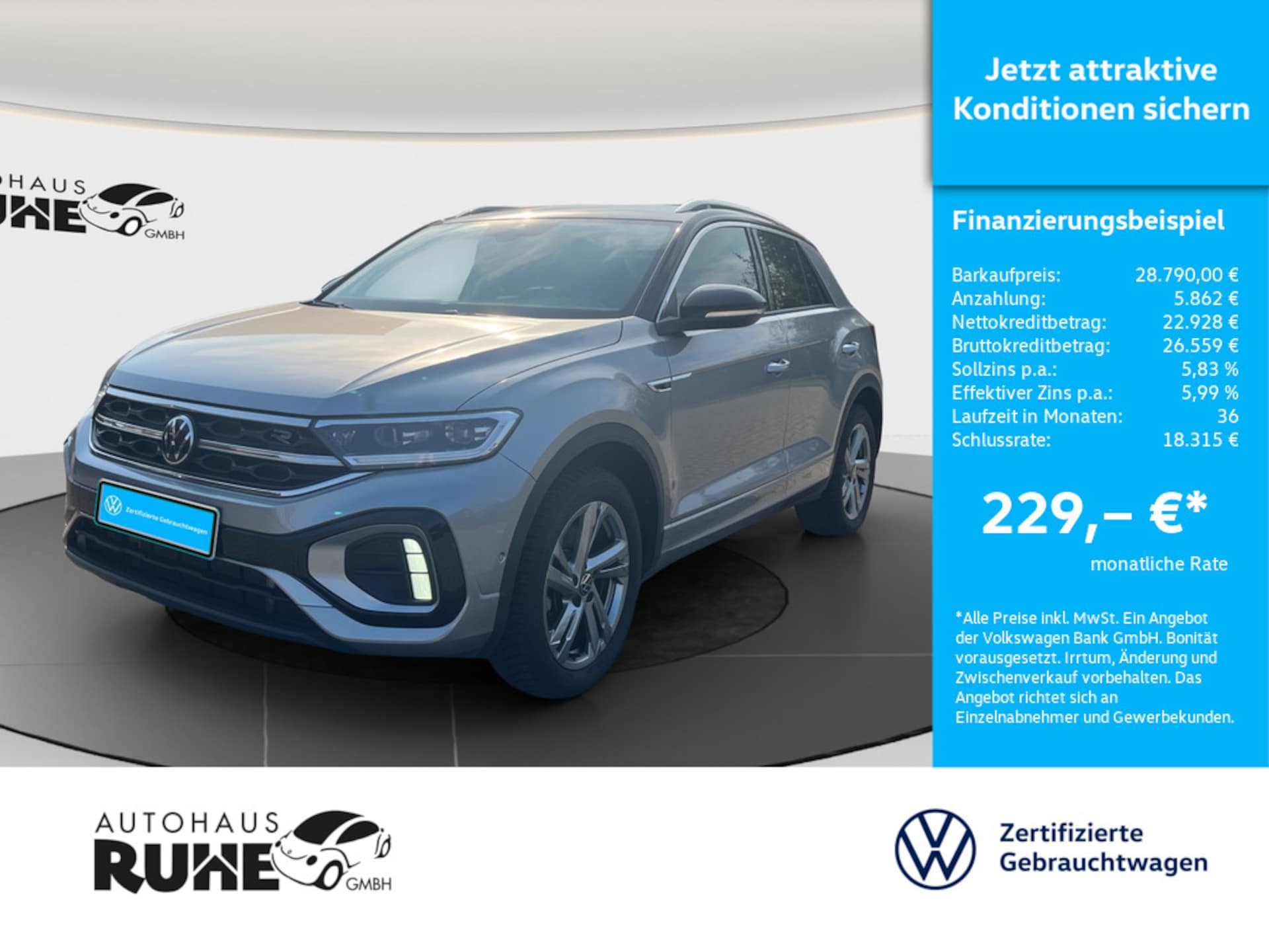 Volkswagen T-Roc R-Line