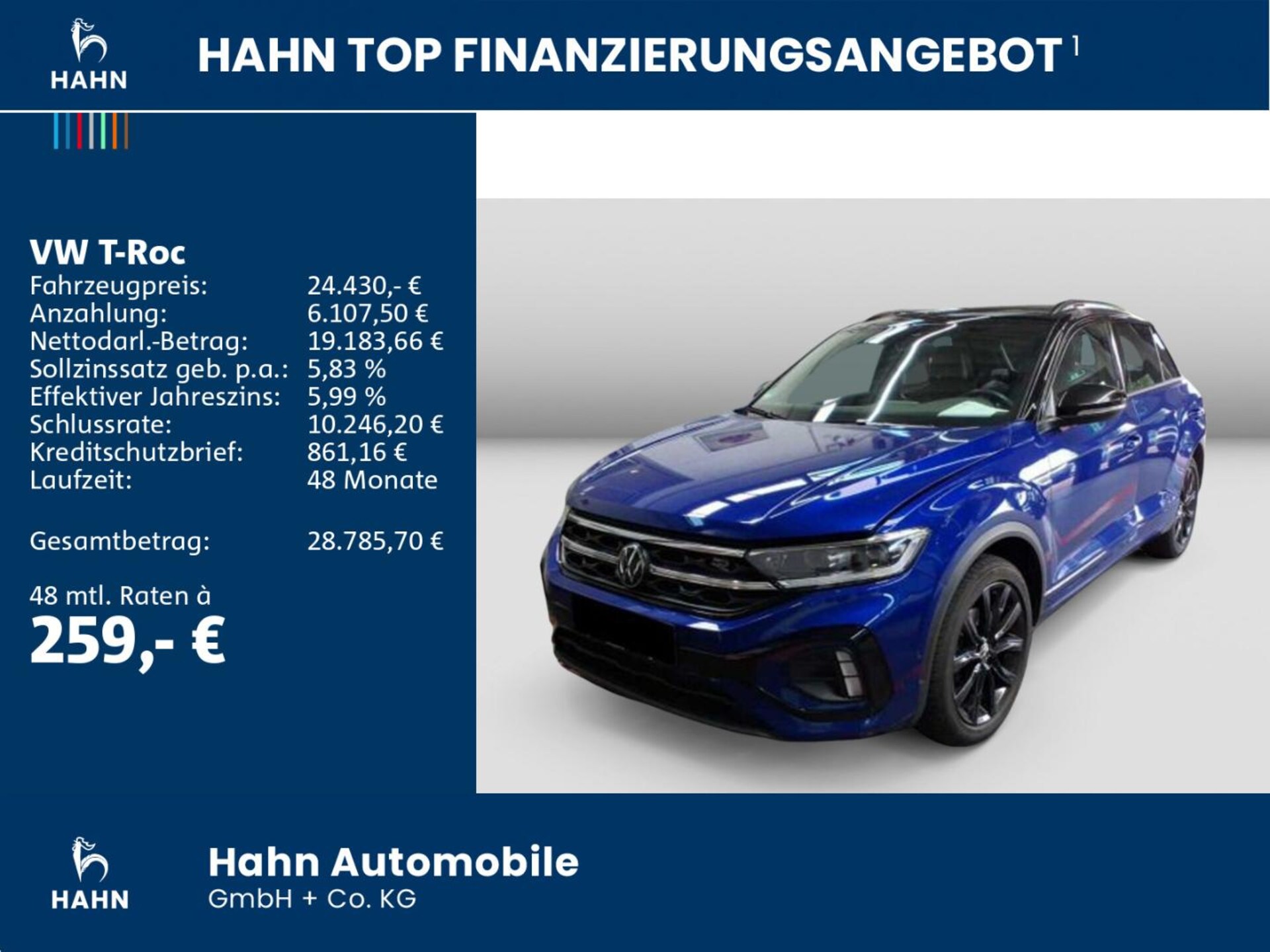 Volkswagen T-Roc R-Line