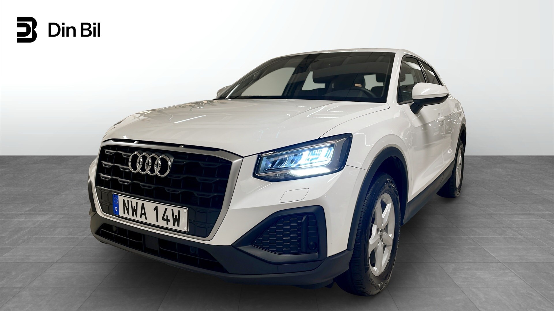Bild som visar&nbsp;Audi Q2&nbsp;Q2 35 TFSI Proline 150 hk S tronic - för mer information kontakta din Audi Partner