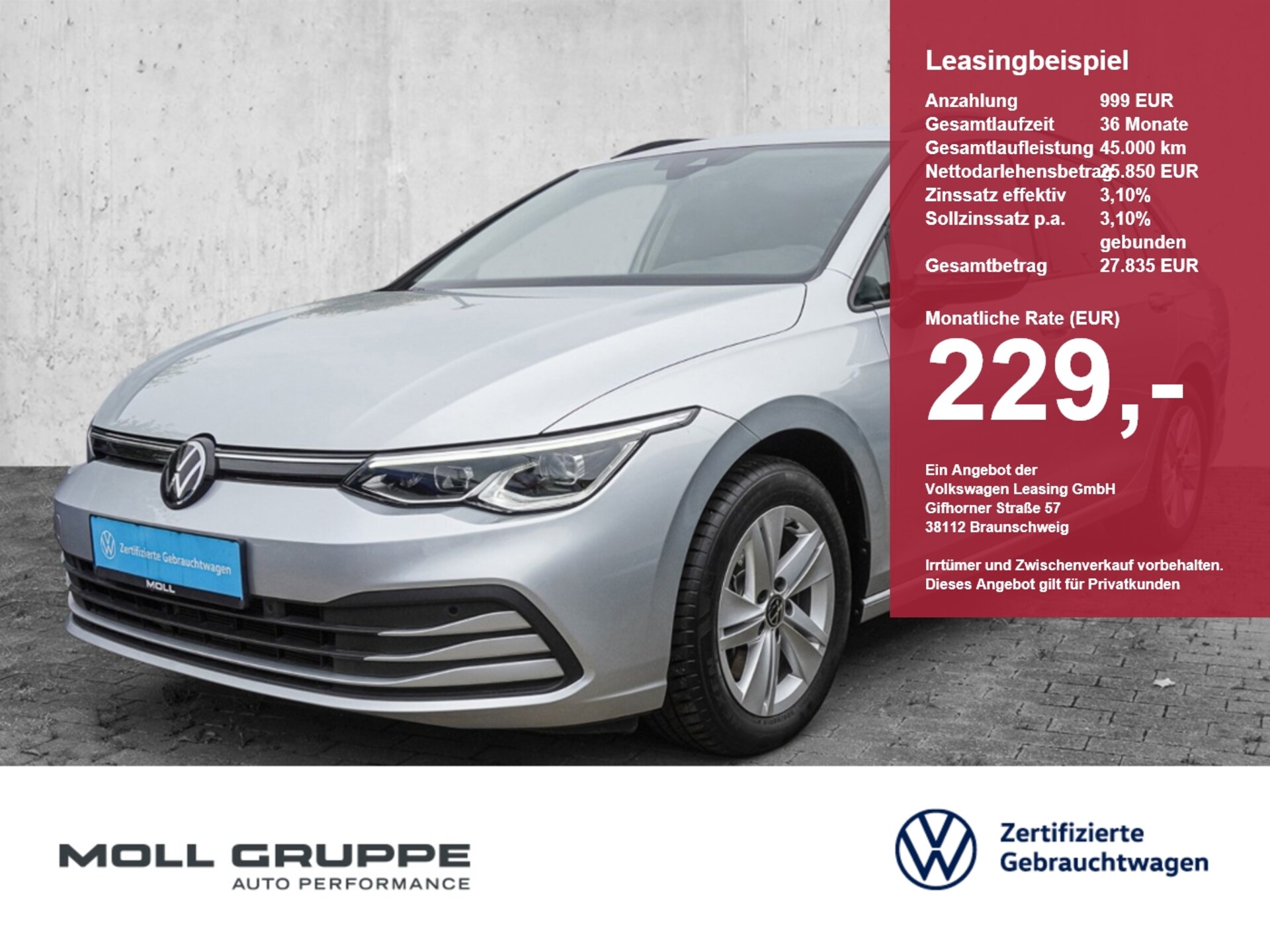 Volkswagen Golf Variant Life